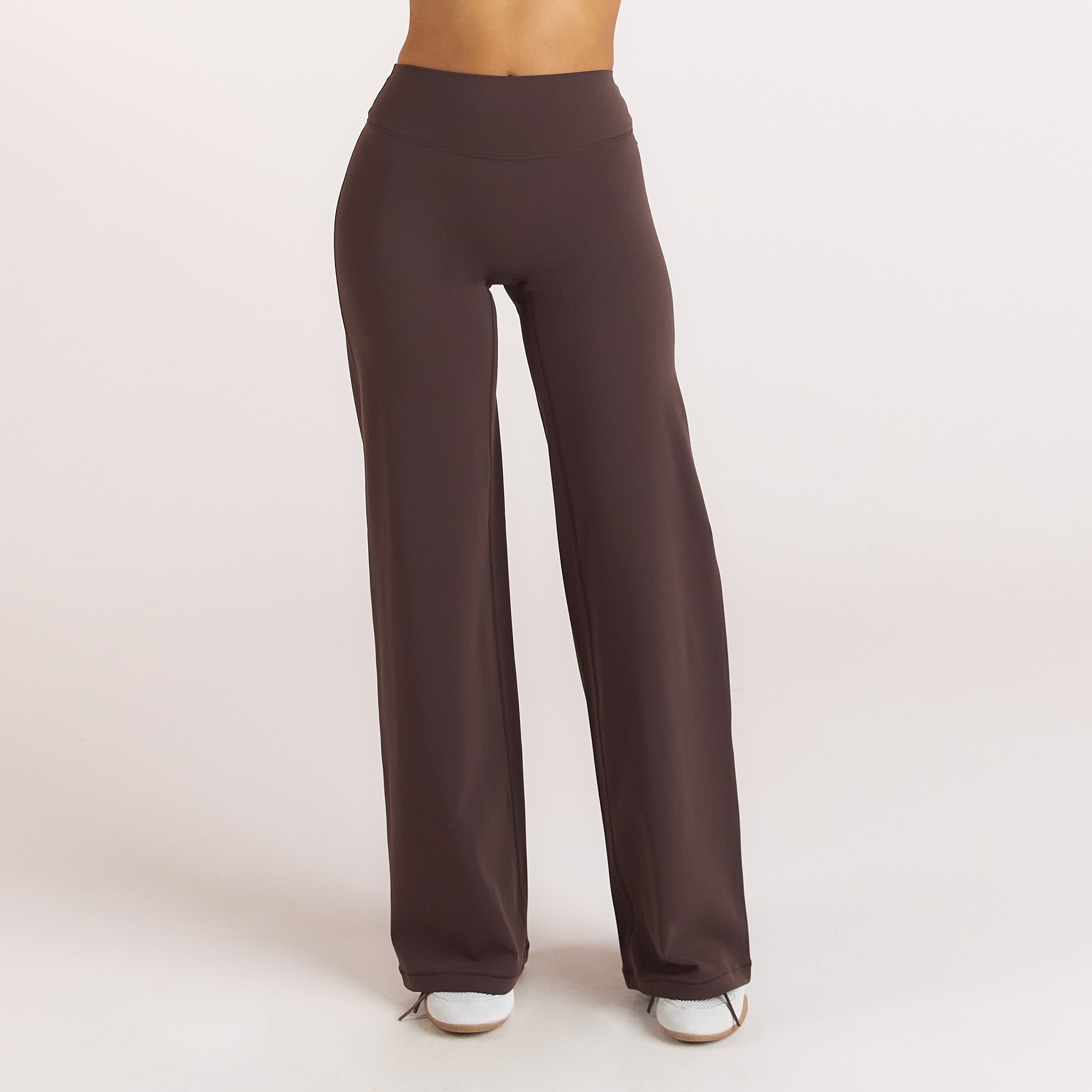 ContourSoft Straight-Leg Leggings | ContourSoft Straight-Leg Leggings - Dark Chocolate