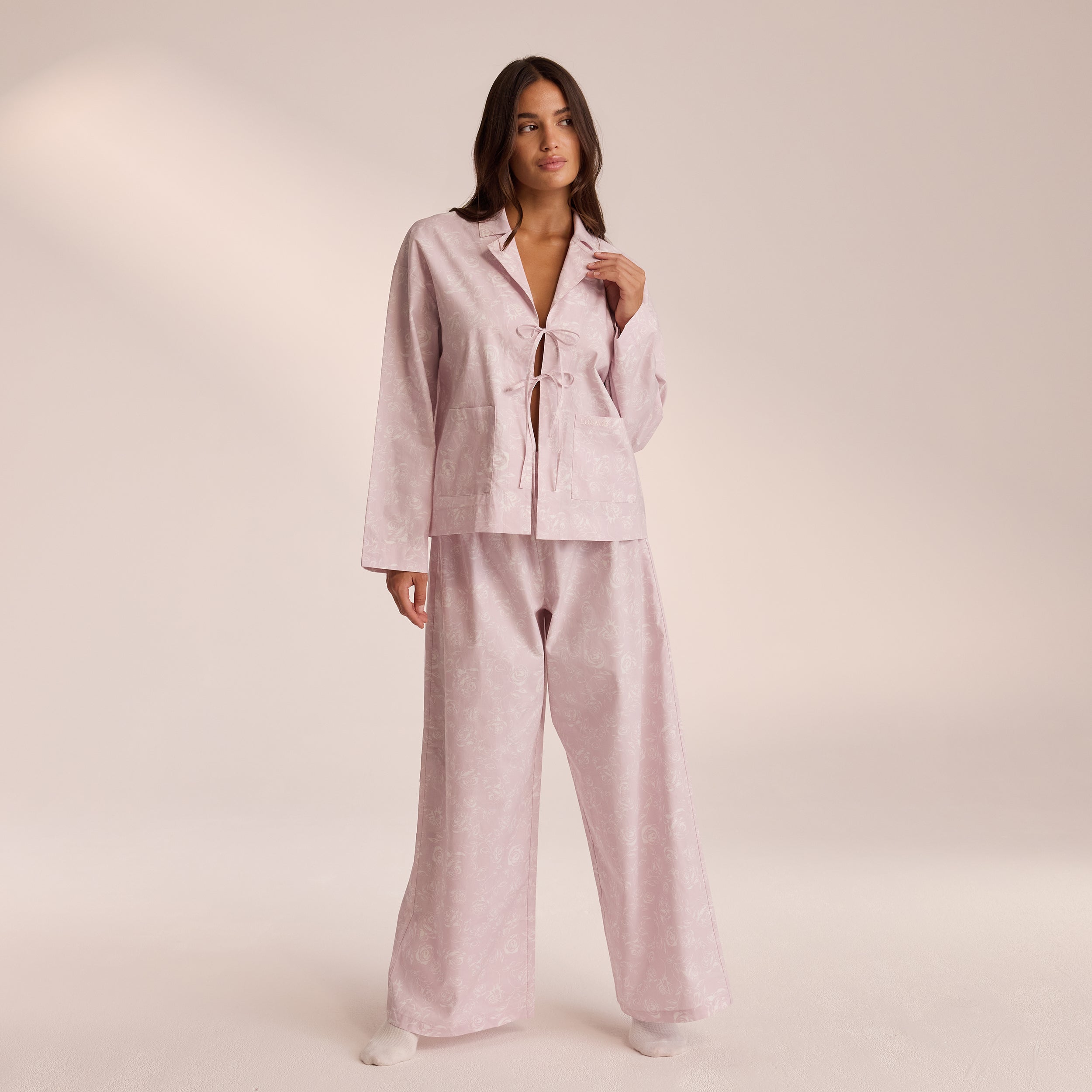 Cotton Pyjama Shirt | Ava, XS