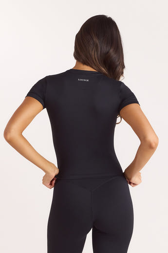Classic Fitted Top - Black