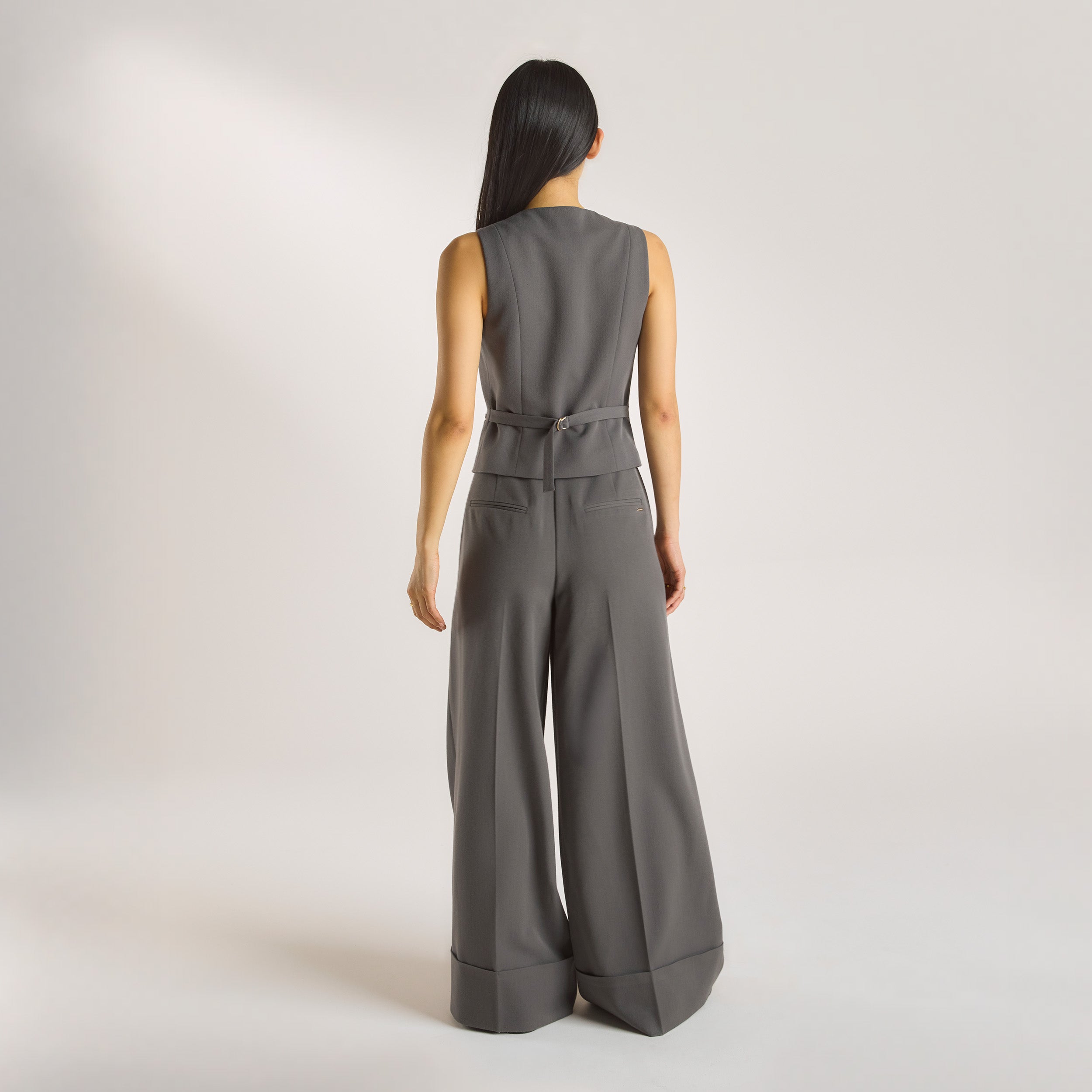 Tailored Waistcoat - Charcoal alternate