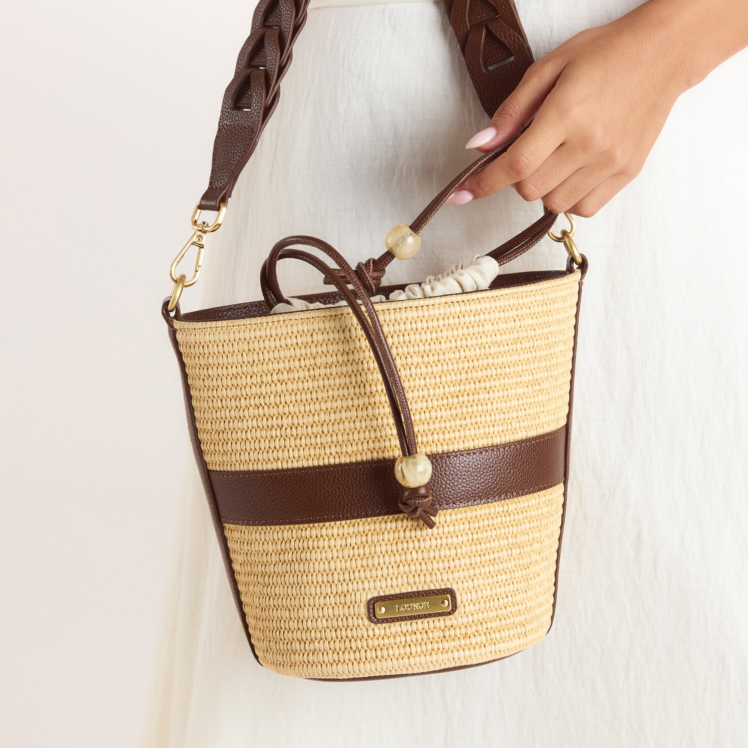 Cleo Bucket Bag | Cleo Bucket Bag - Beige