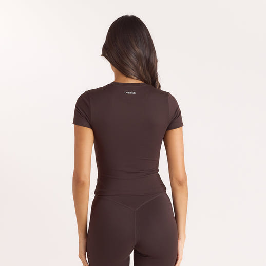 Classic Fitted Top - Coffee Bean alternate