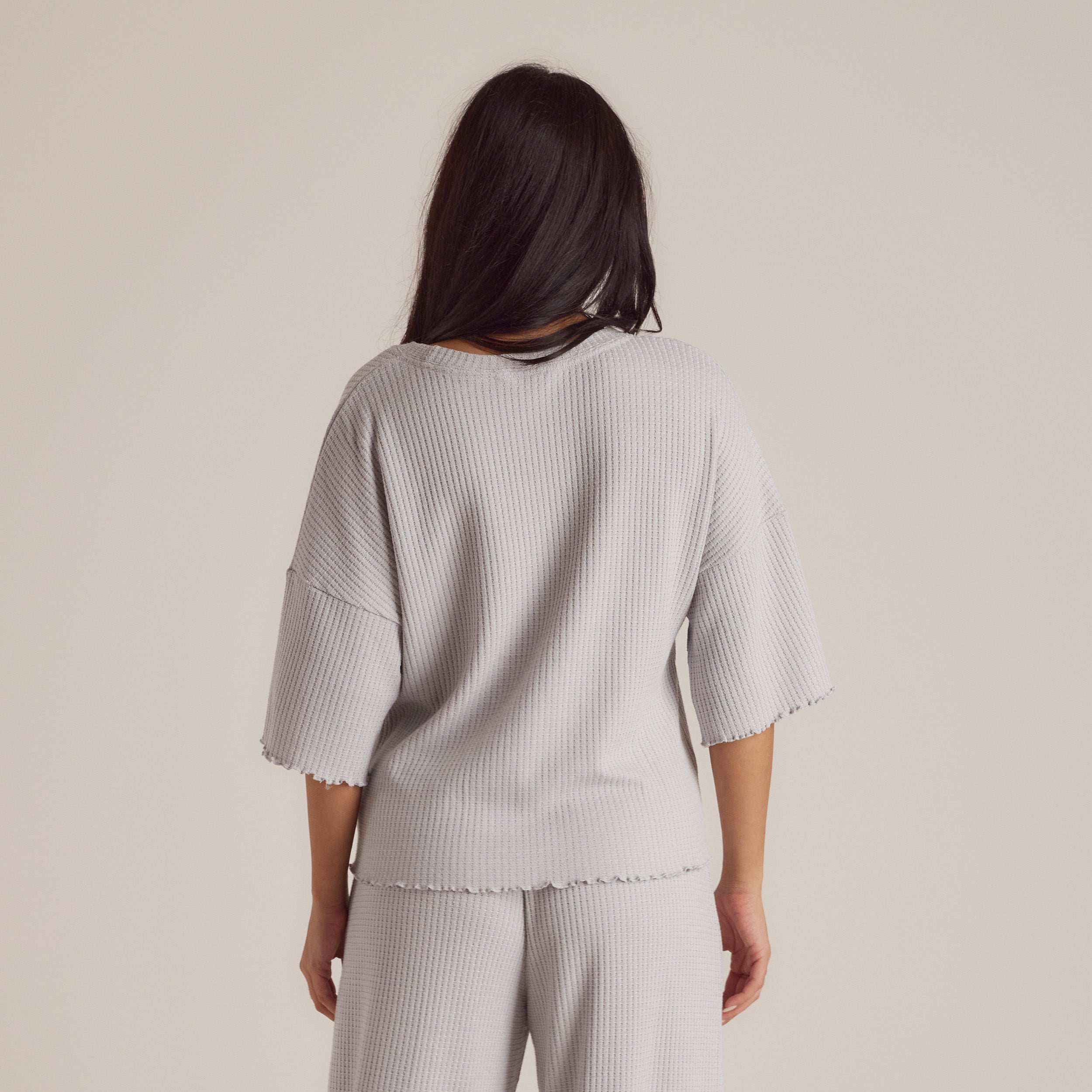 Soft Waffle Pyjama Top | Imaani, S