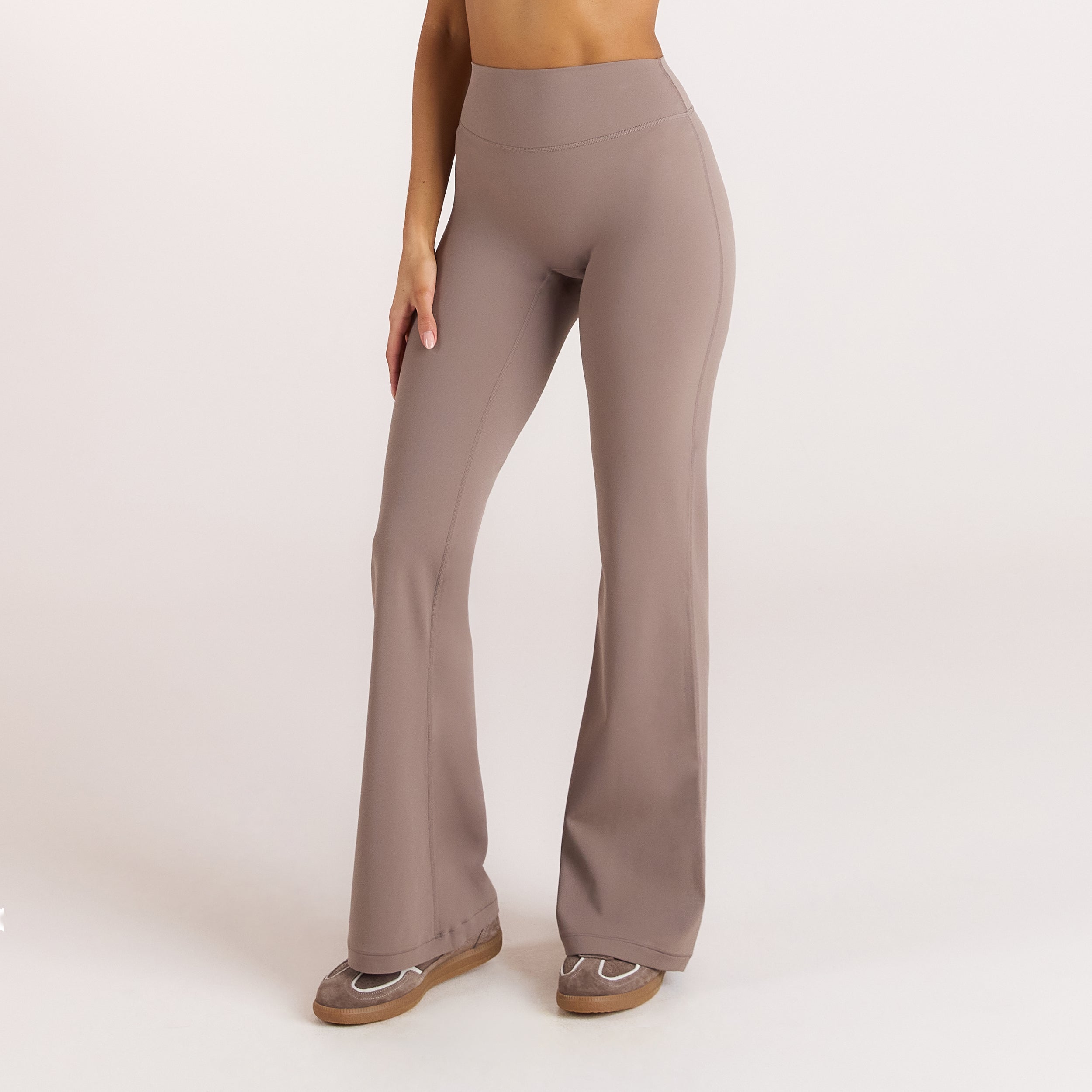 ContourSoft Flared Leggings | ContourSoft Flared Leggings - Mushroom