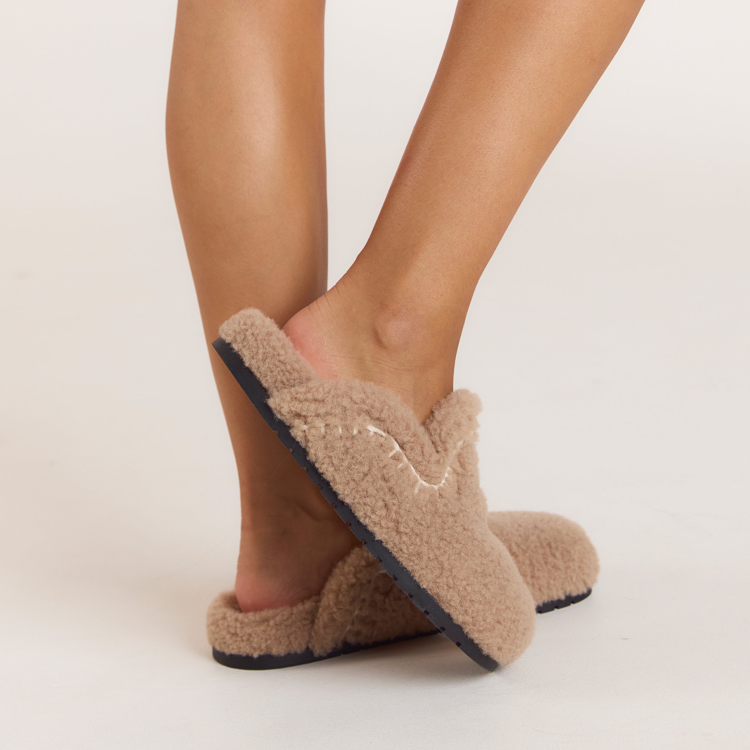 Anya Mule Slippers - Mink alternate