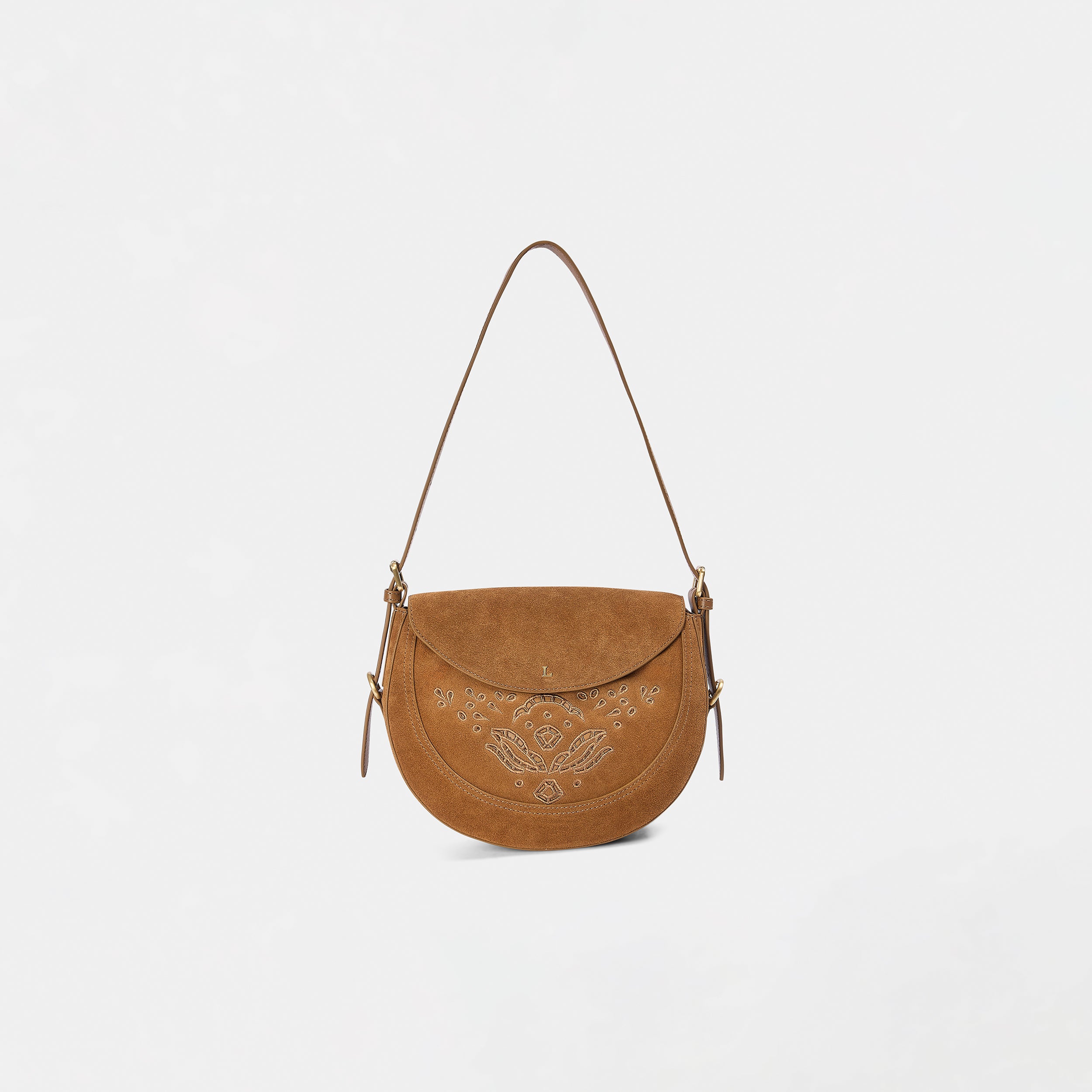Talia Saddle Bag | Talia Saddle Bag - Brown
