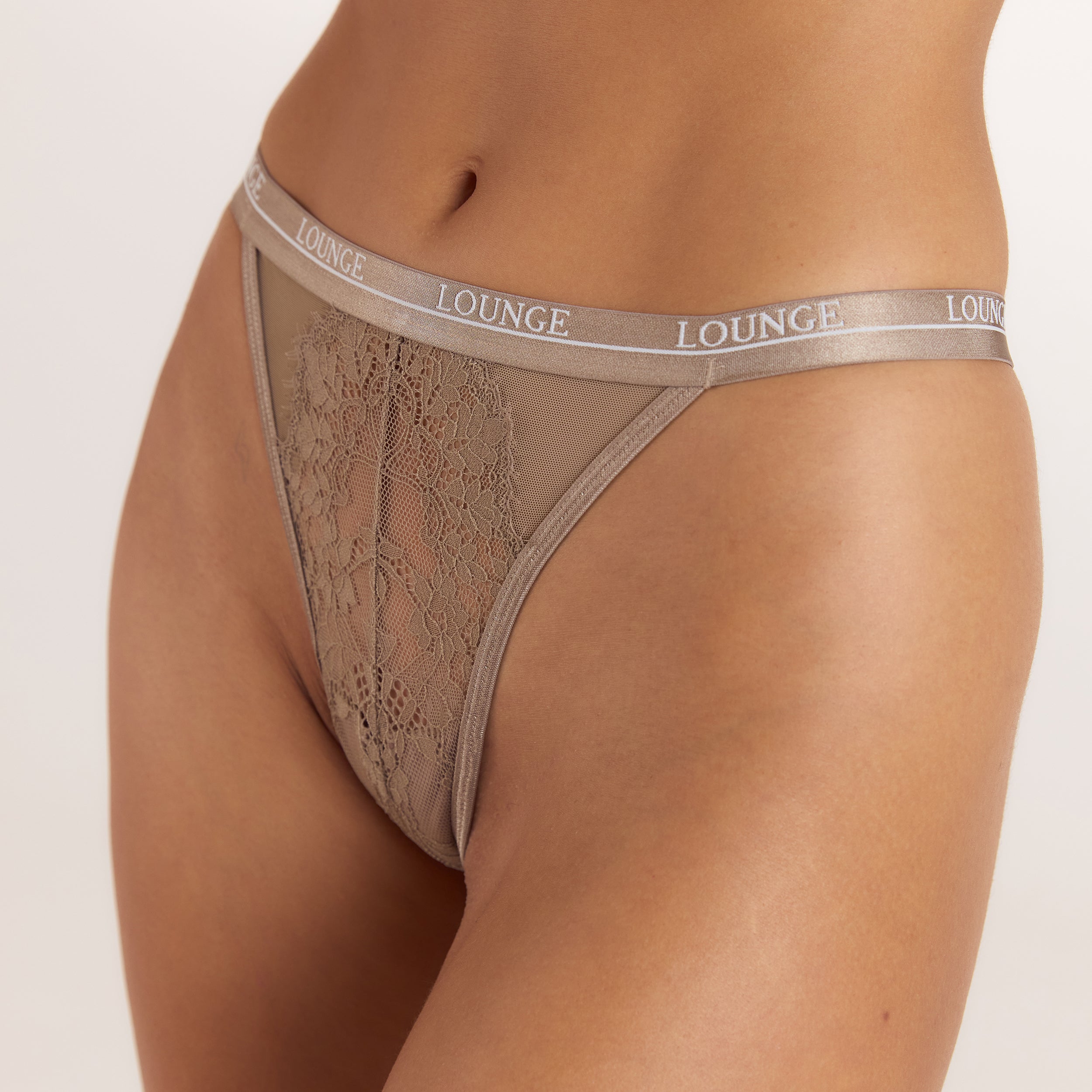 Entice Thong | Entice Thong - Mocha