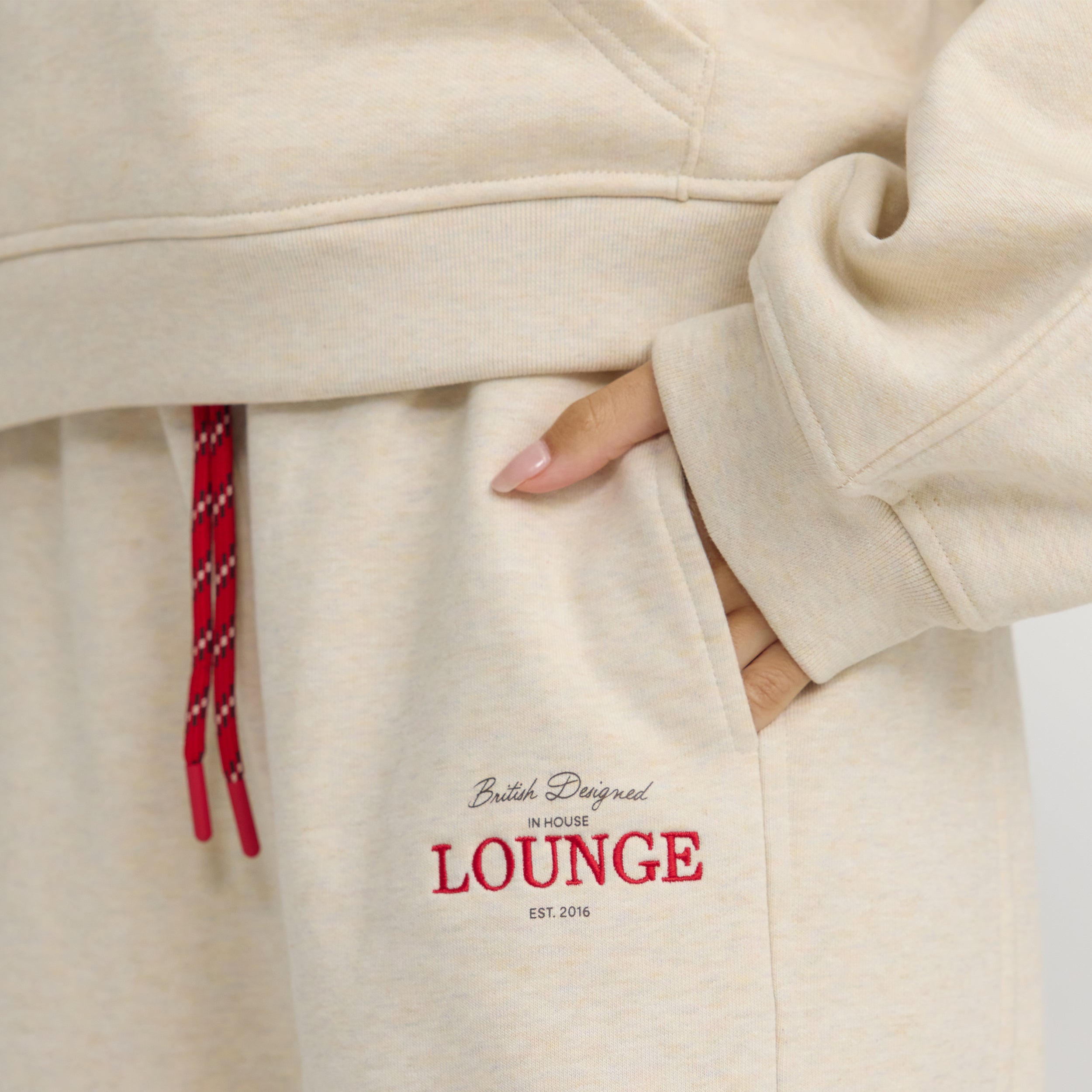 Straight-Leg Joggers | Straight-Leg Joggers - Oat Marl