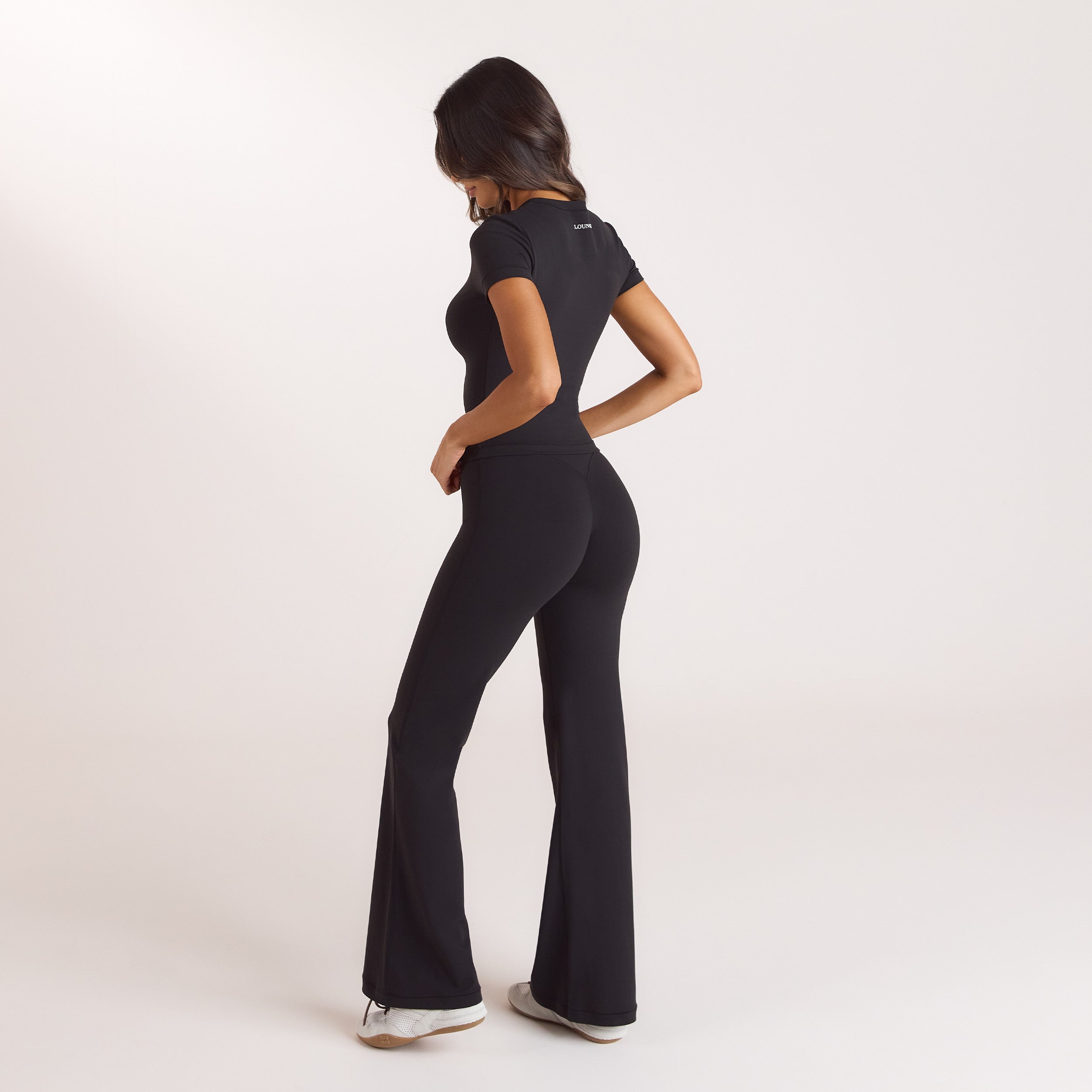 ContourSoft Flared Leggings | ContourSoft Flared Leggings - Black