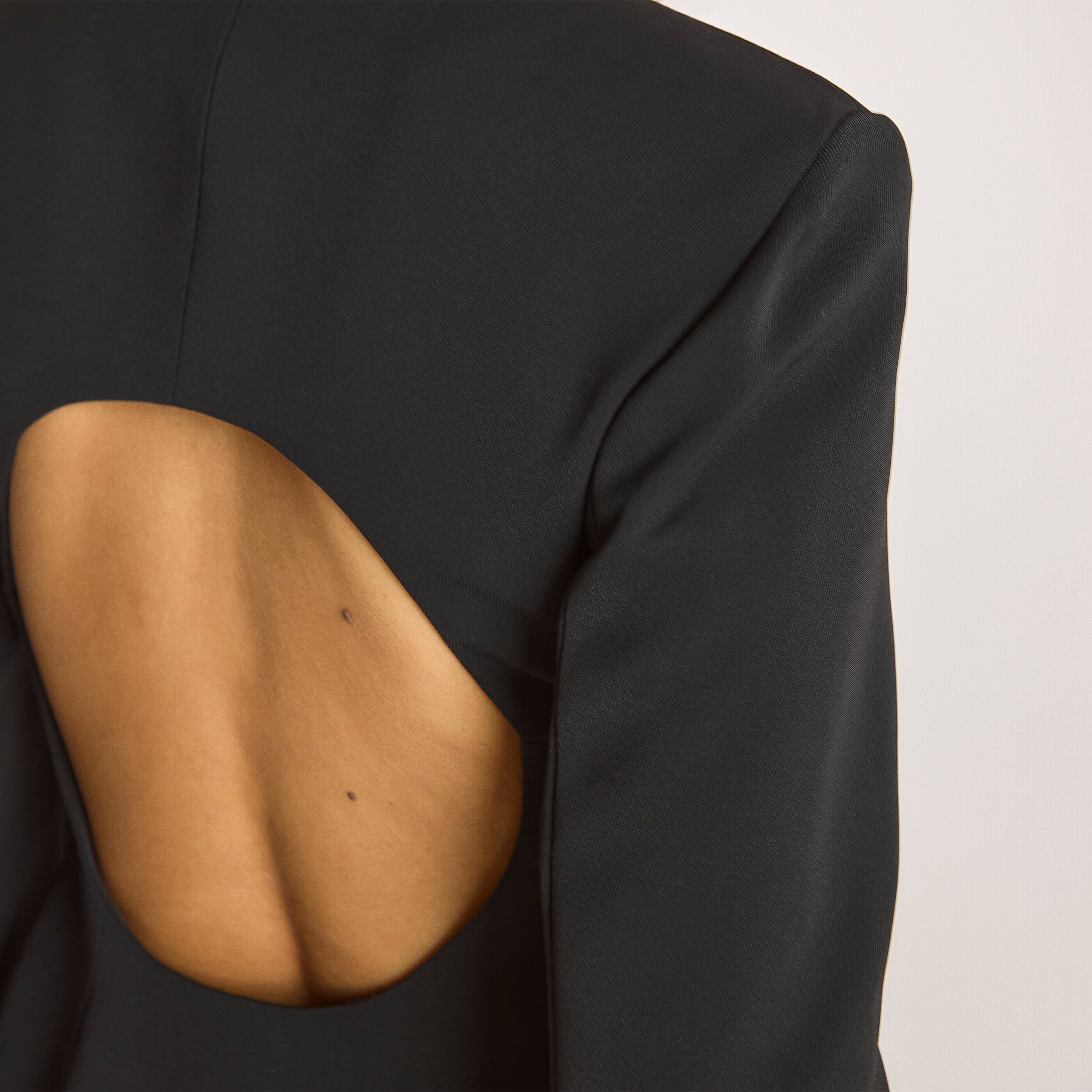 Structured Dress  | Structured Dress - Black