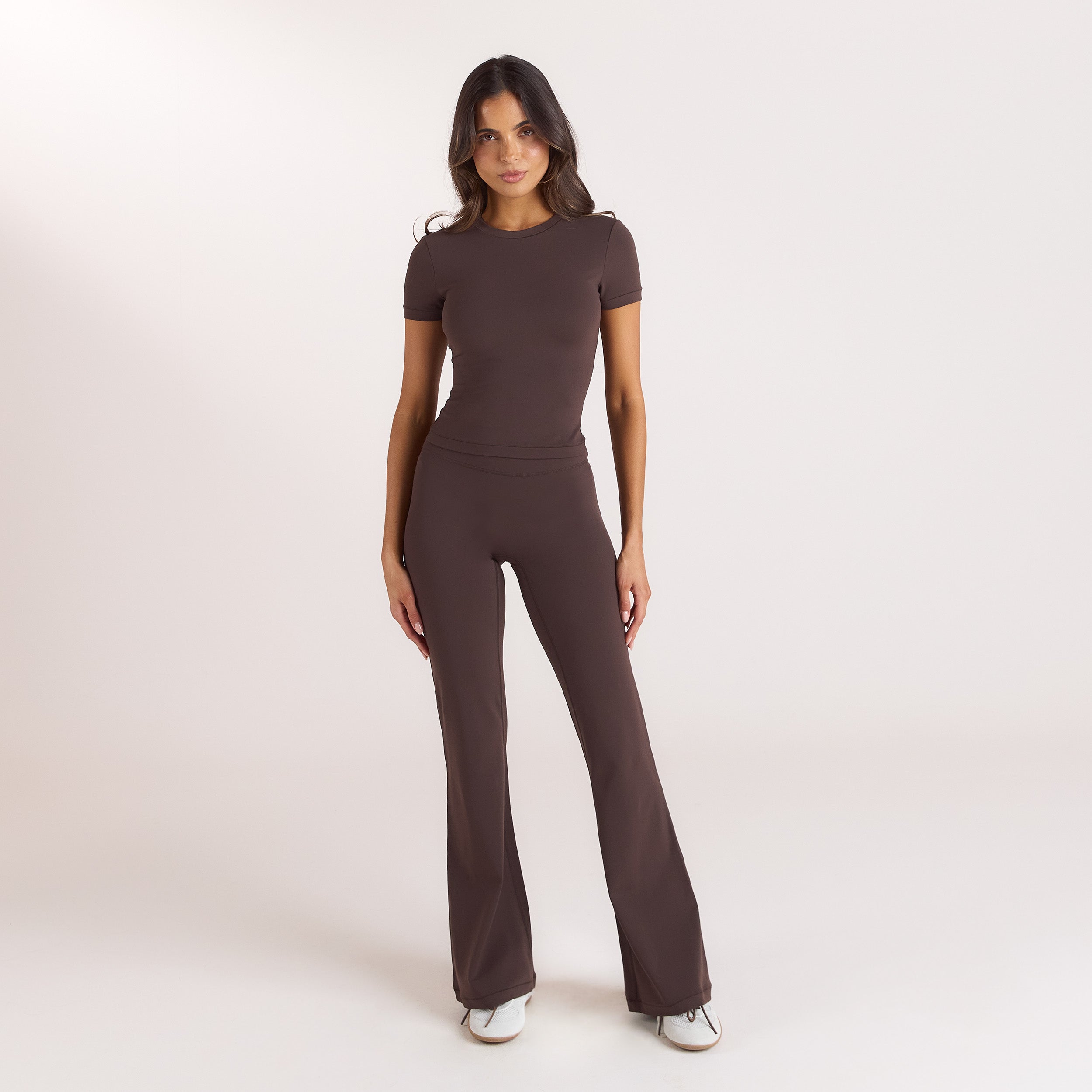 ContourSoft Flared Leggings | ContourSoft Flared Leggings - Dark Chocolate
