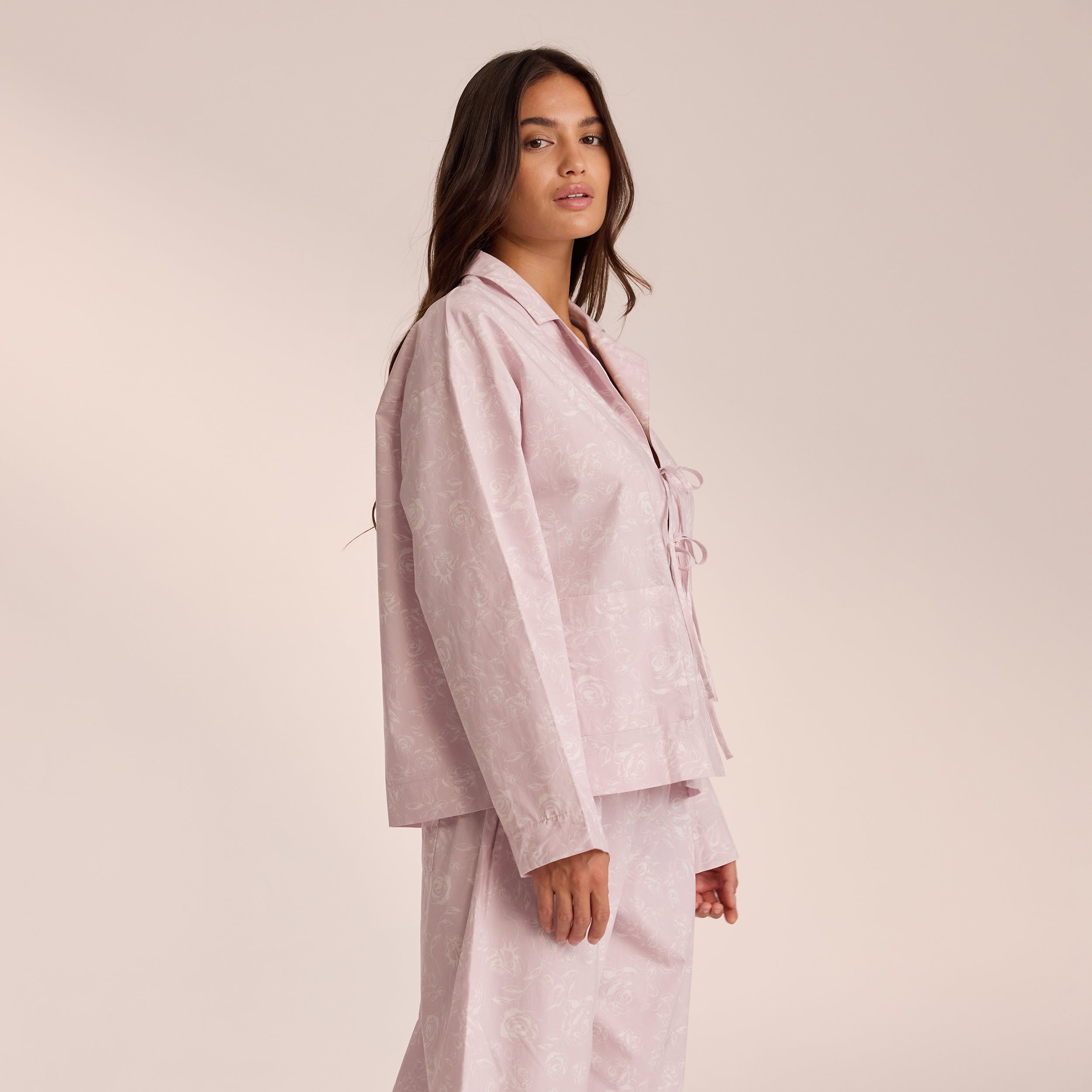 Cotton Pyjama Shirt | Ava, XS