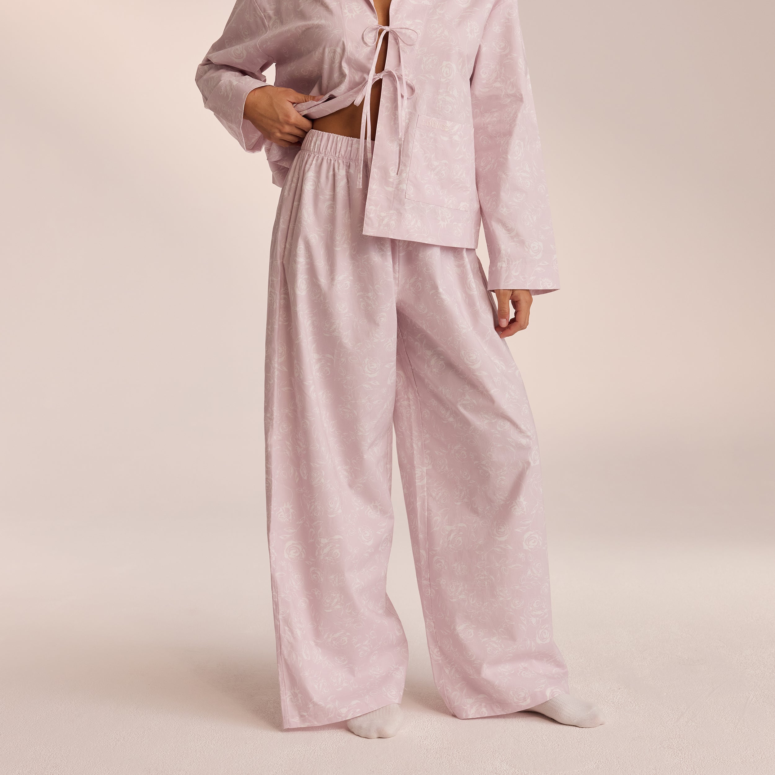 Cotton Pyjama Bottoms  | Ava, XS