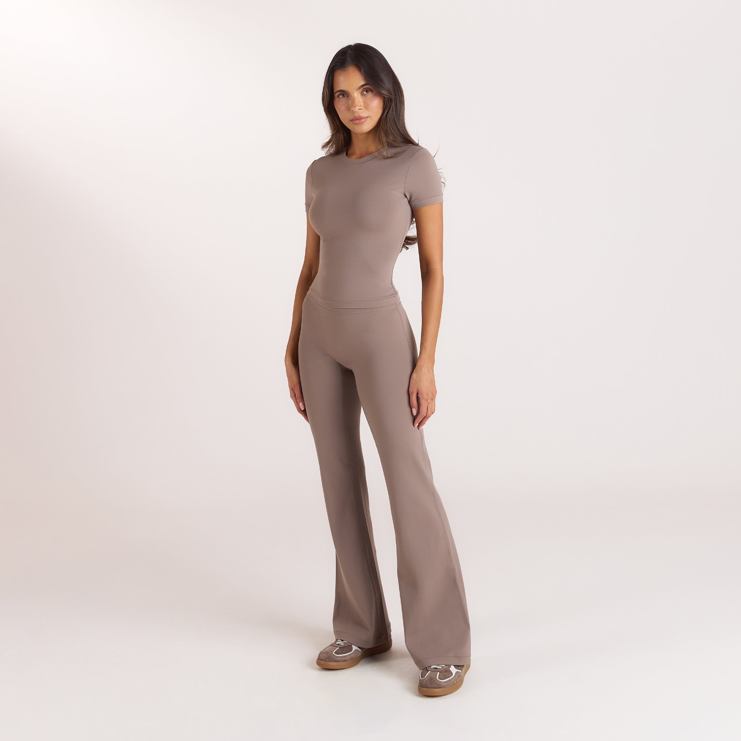 ContourSoft Flared Leggings | ContourSoft Flared Leggings - Mushroom