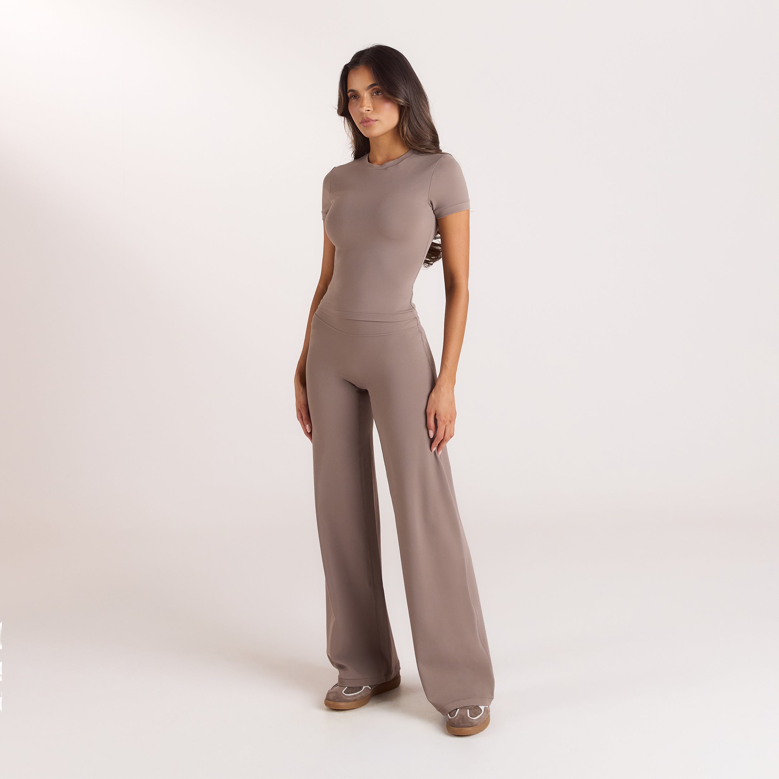 ContourSoft Straight-Leg Leggings | ContourSoft Straight-Leg Leggings - Mushroom