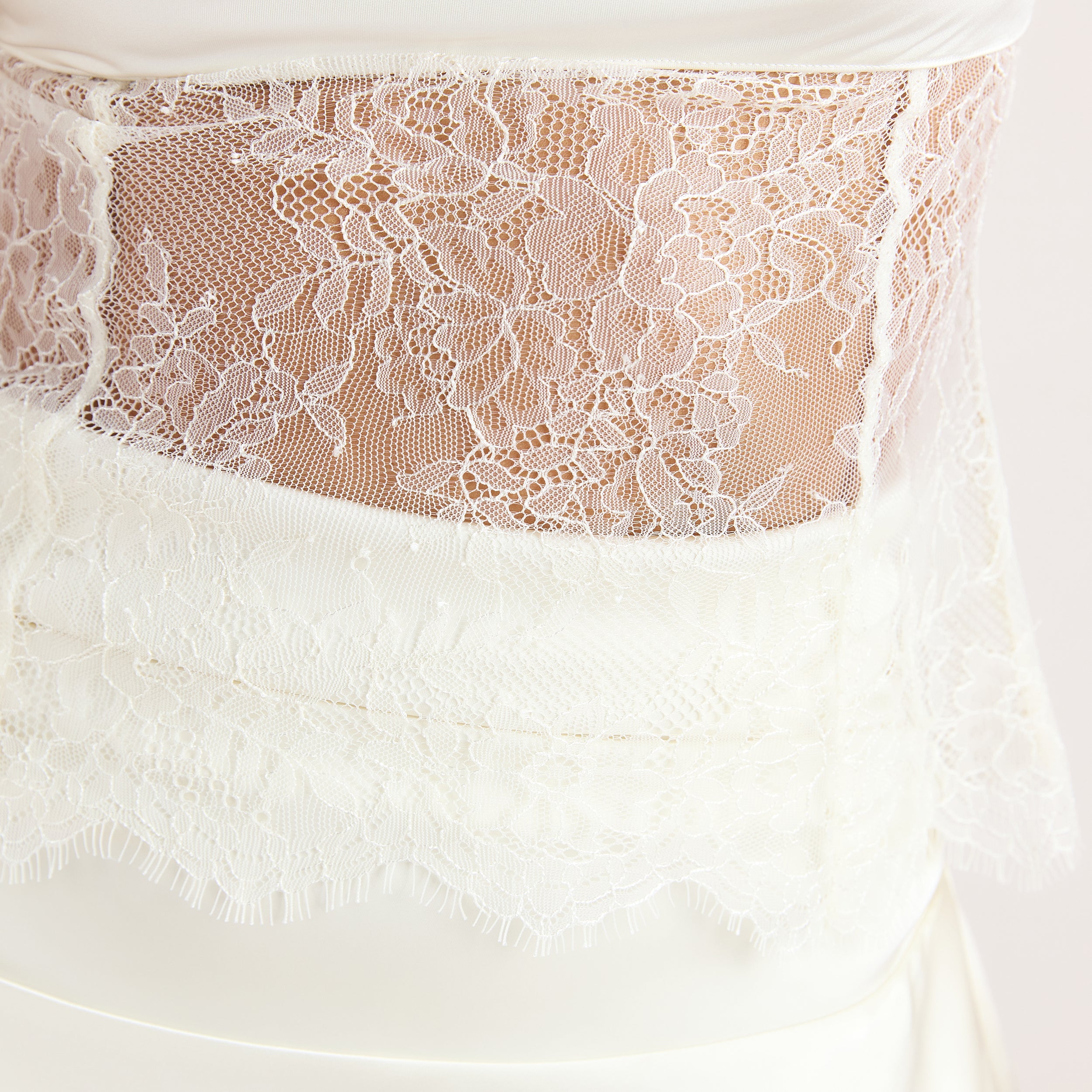 Satin Cowl-Neck Cami Top | Satin Cowl-Neck Cami Top - Cream