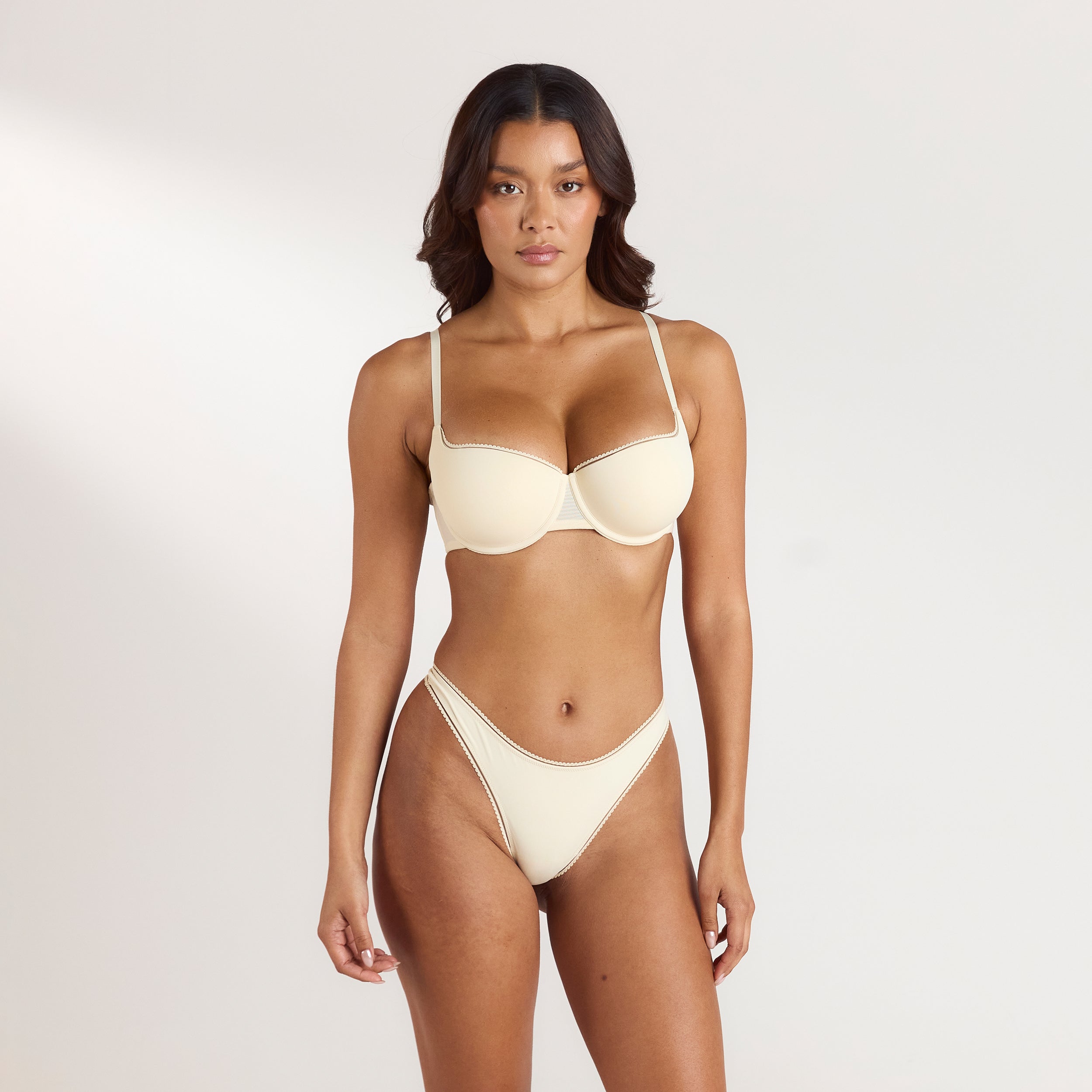 Comfort Extreme Push-Up Balconette Bra | Comfort Extreme Push-Up Balconette Bra - Latte