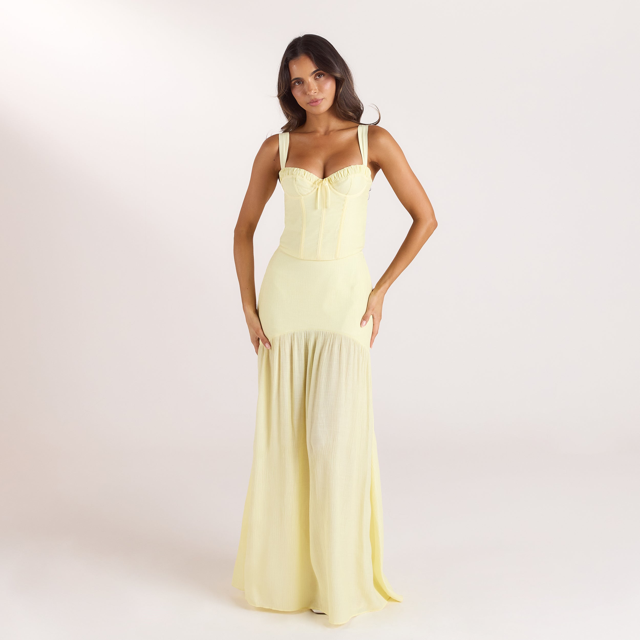 Wired Corset Top | Wired Corset Top - Lemon