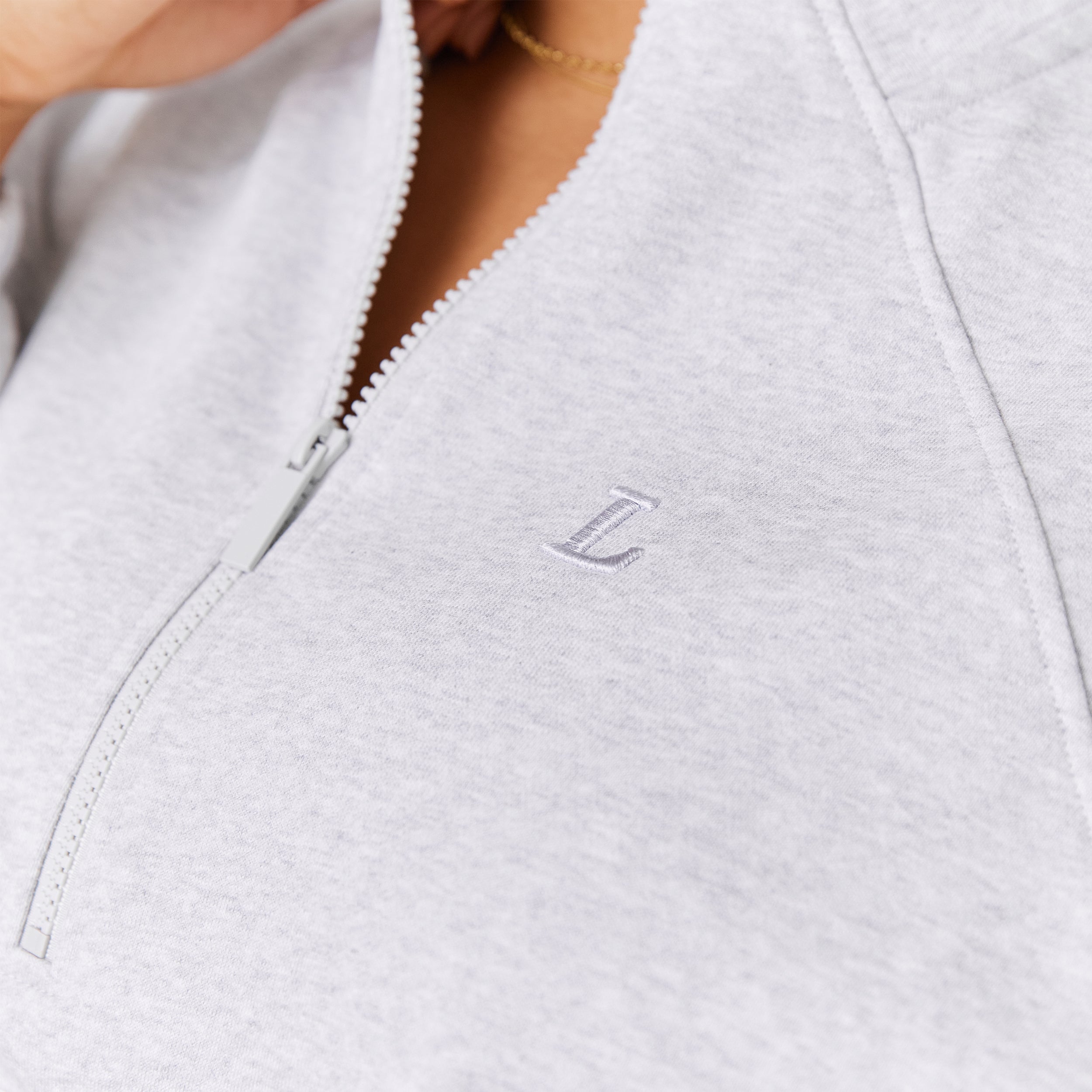 Varsity Quarter Zip Jumper | Amber, M