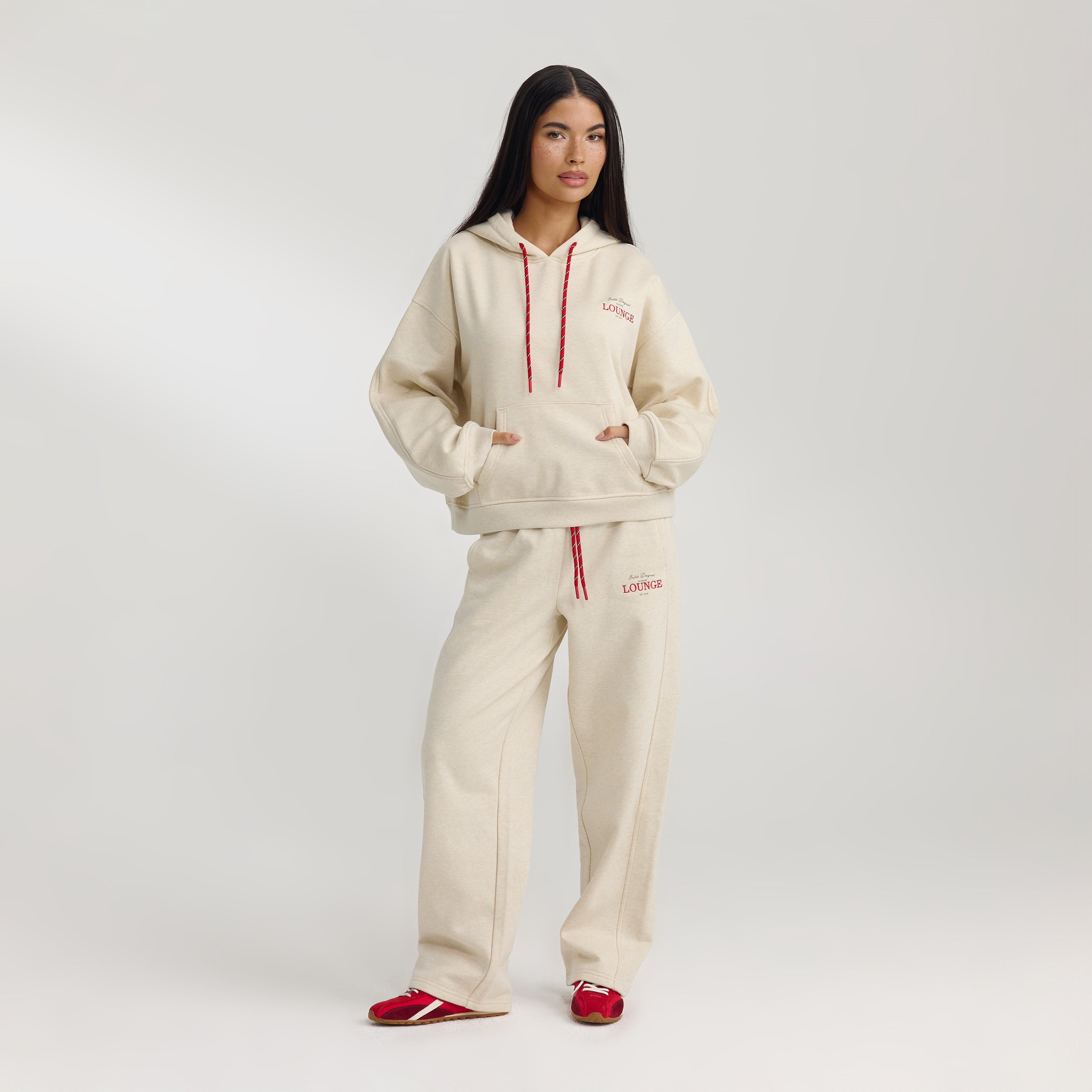 Straight-Leg Joggers | Straight-Leg Joggers - Oat Marl