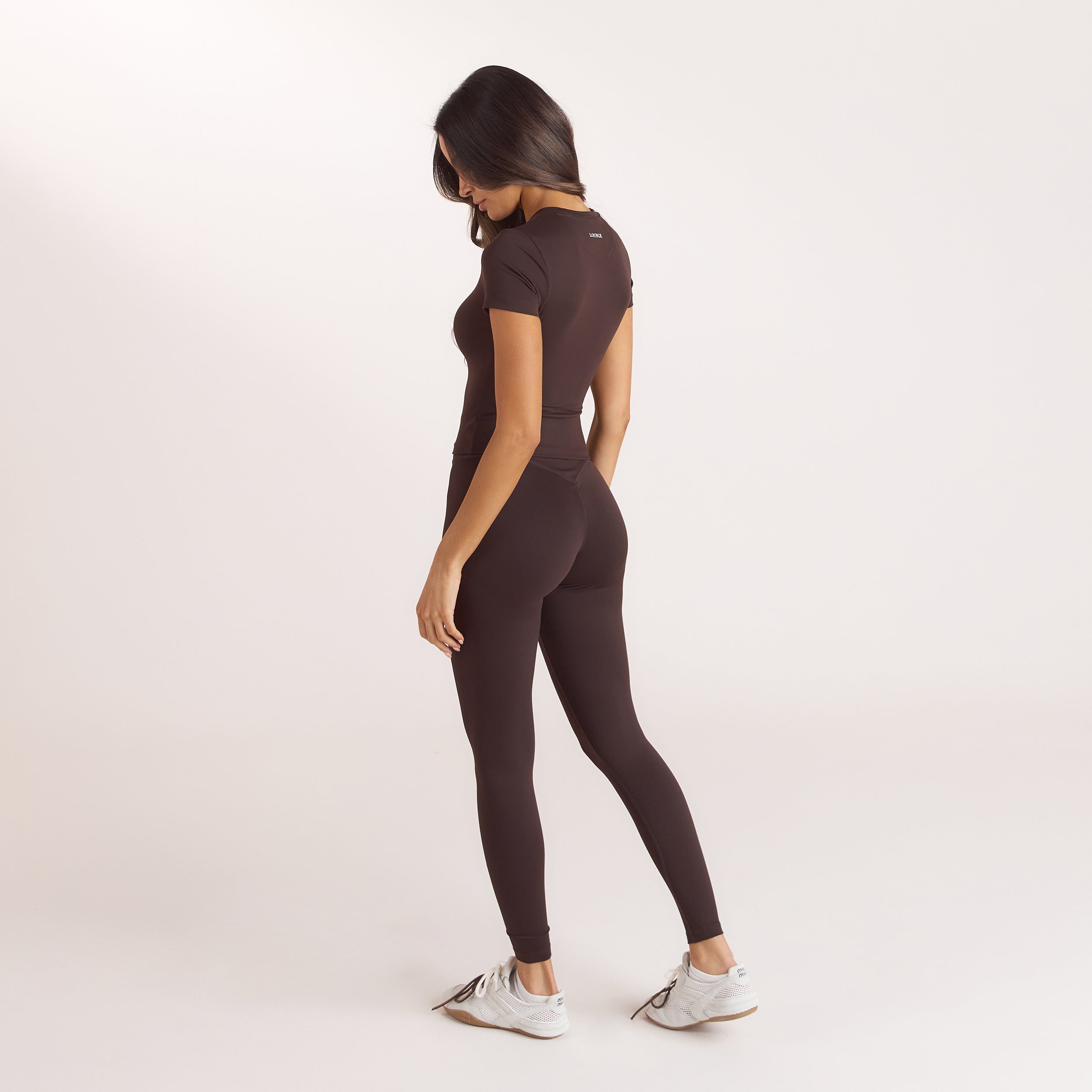 Classic Fitted Top | Classic Fitted Top - Coffee Bean