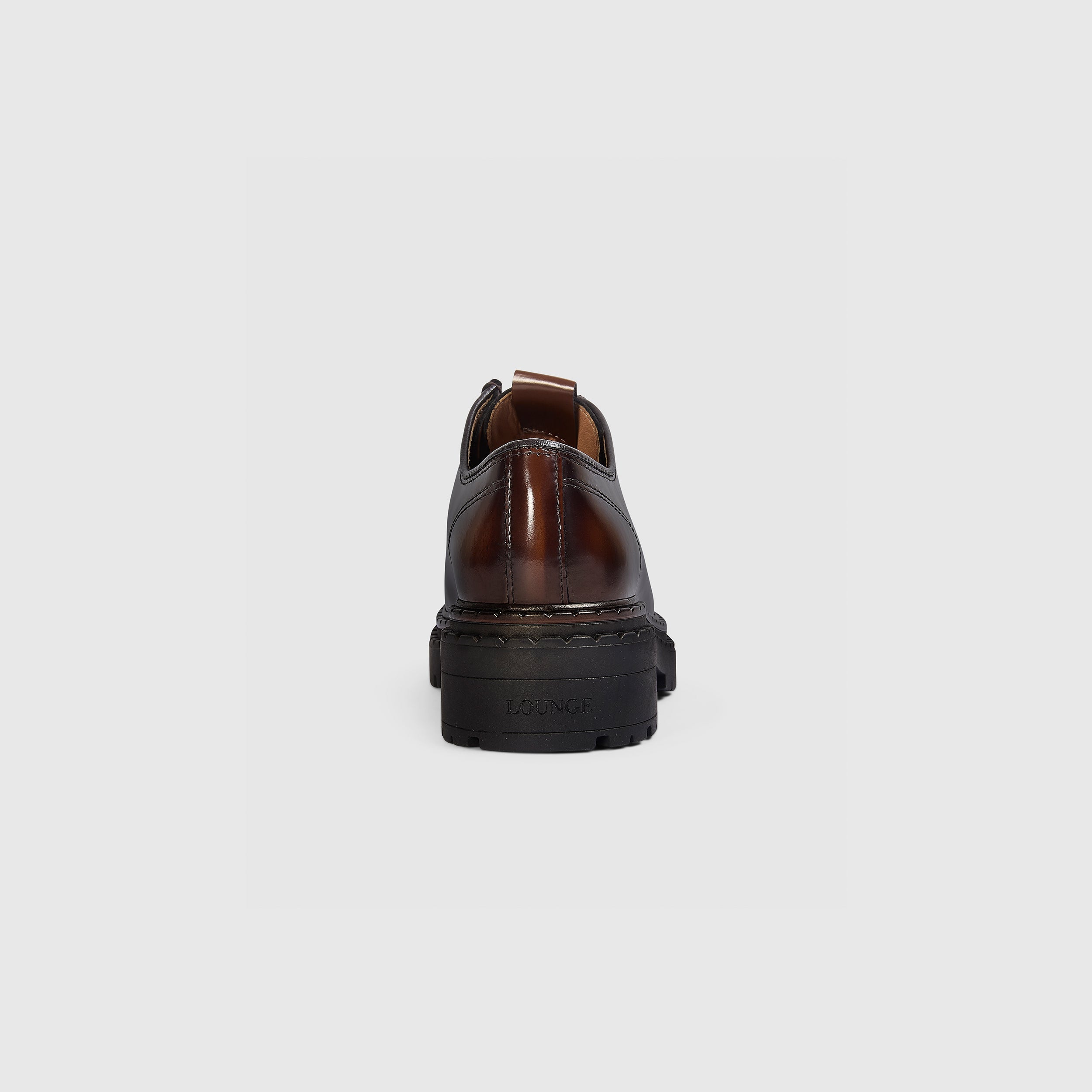Etta Lace-Up Chunky Loafers | Etta Lace-Up Chunky Loafers - Tan