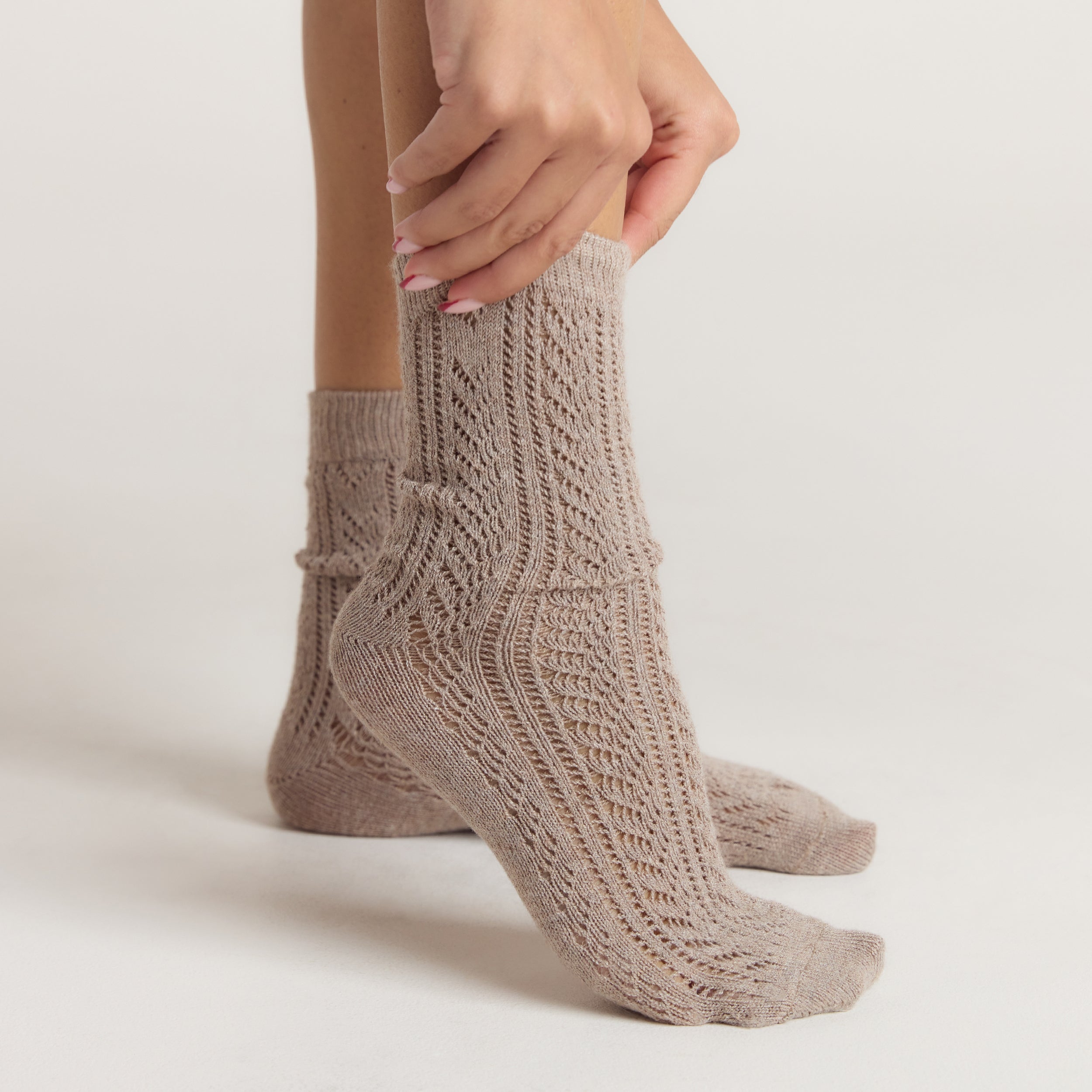 Pointelle Socks (3-Pack) | Pointelle Socks (3-Pack) - Multi