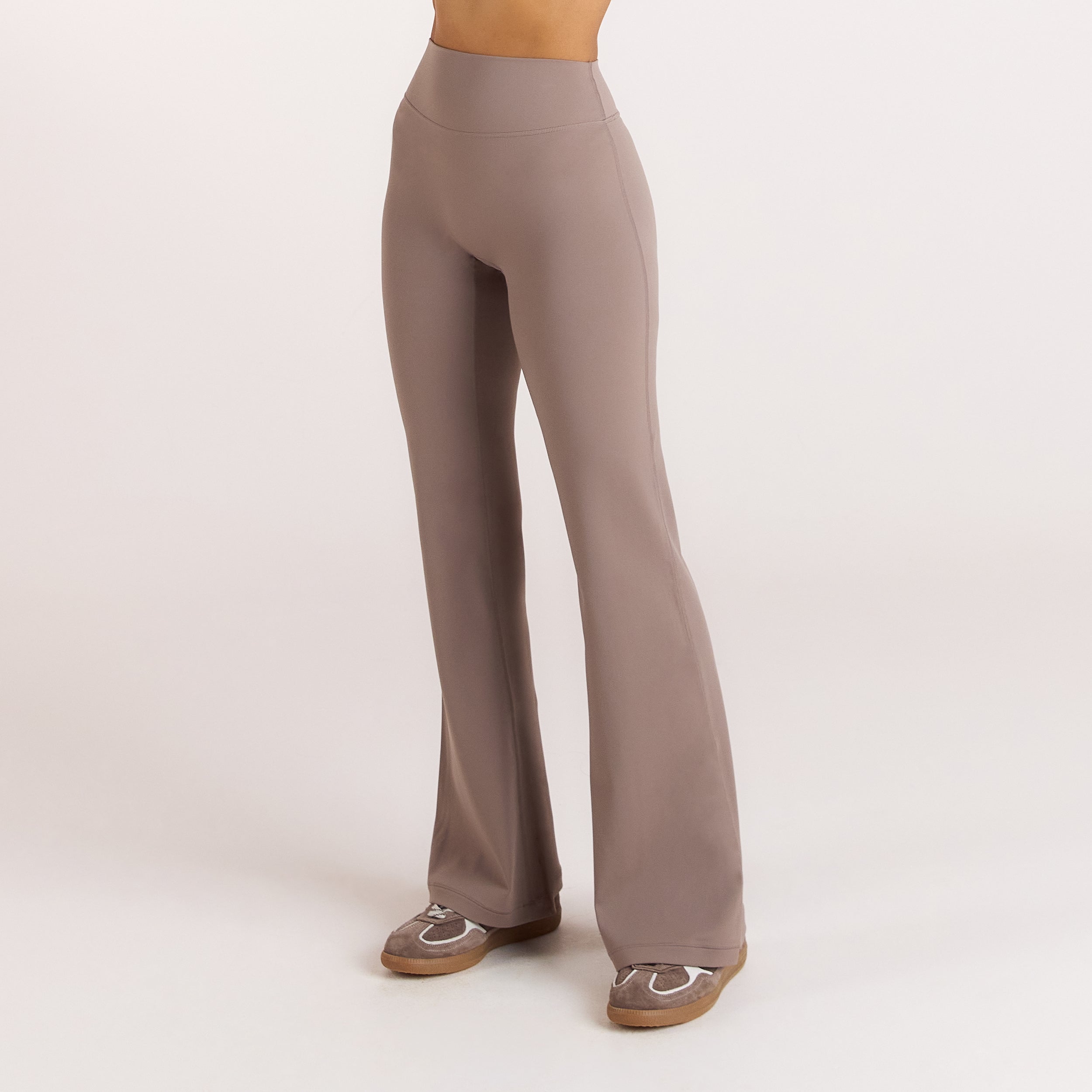 ContourSoft Flared Leggings | ContourSoft Flared Leggings - Mushroom