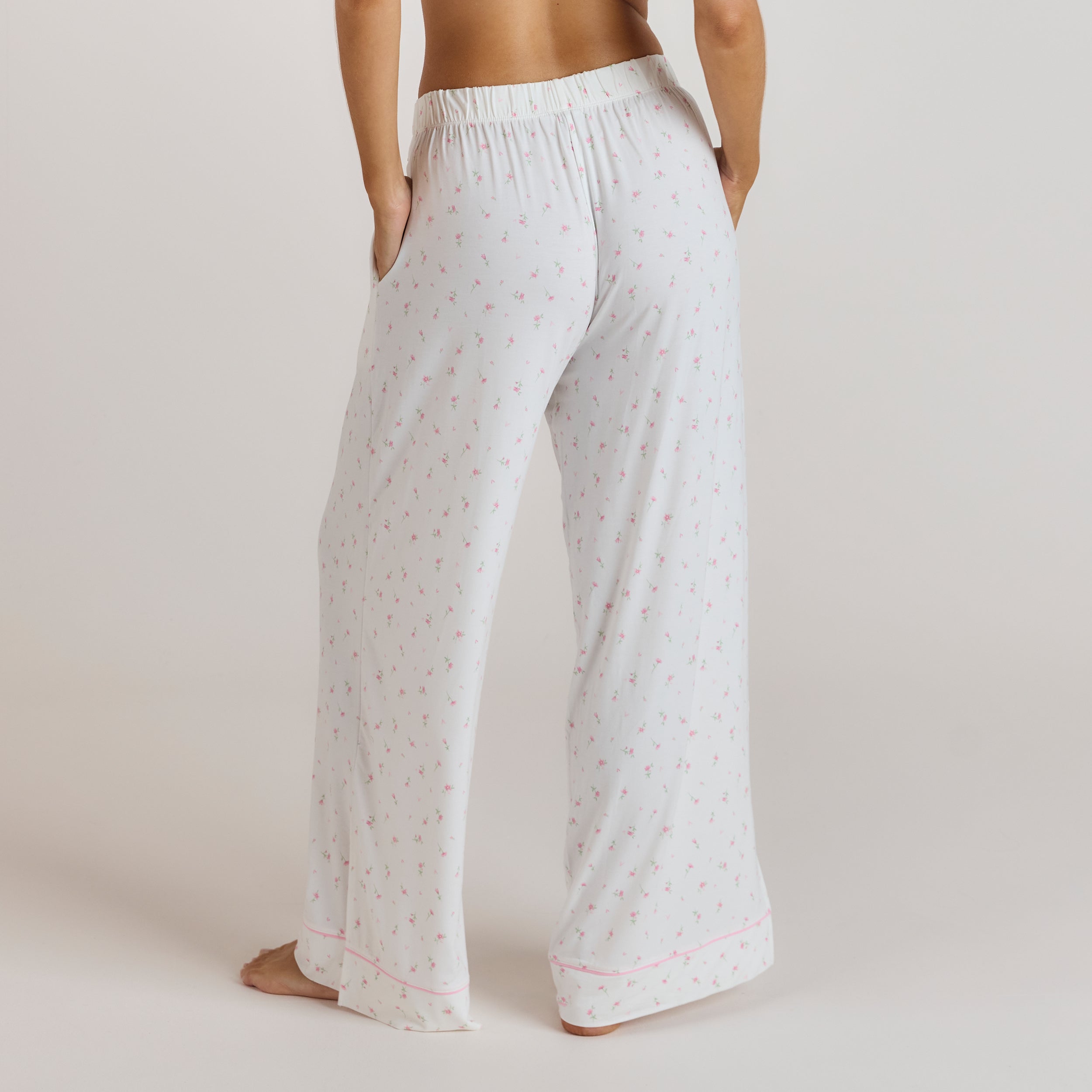 Modal Pyjama Bottoms | Modal Pyjama Bottoms - Floral Print