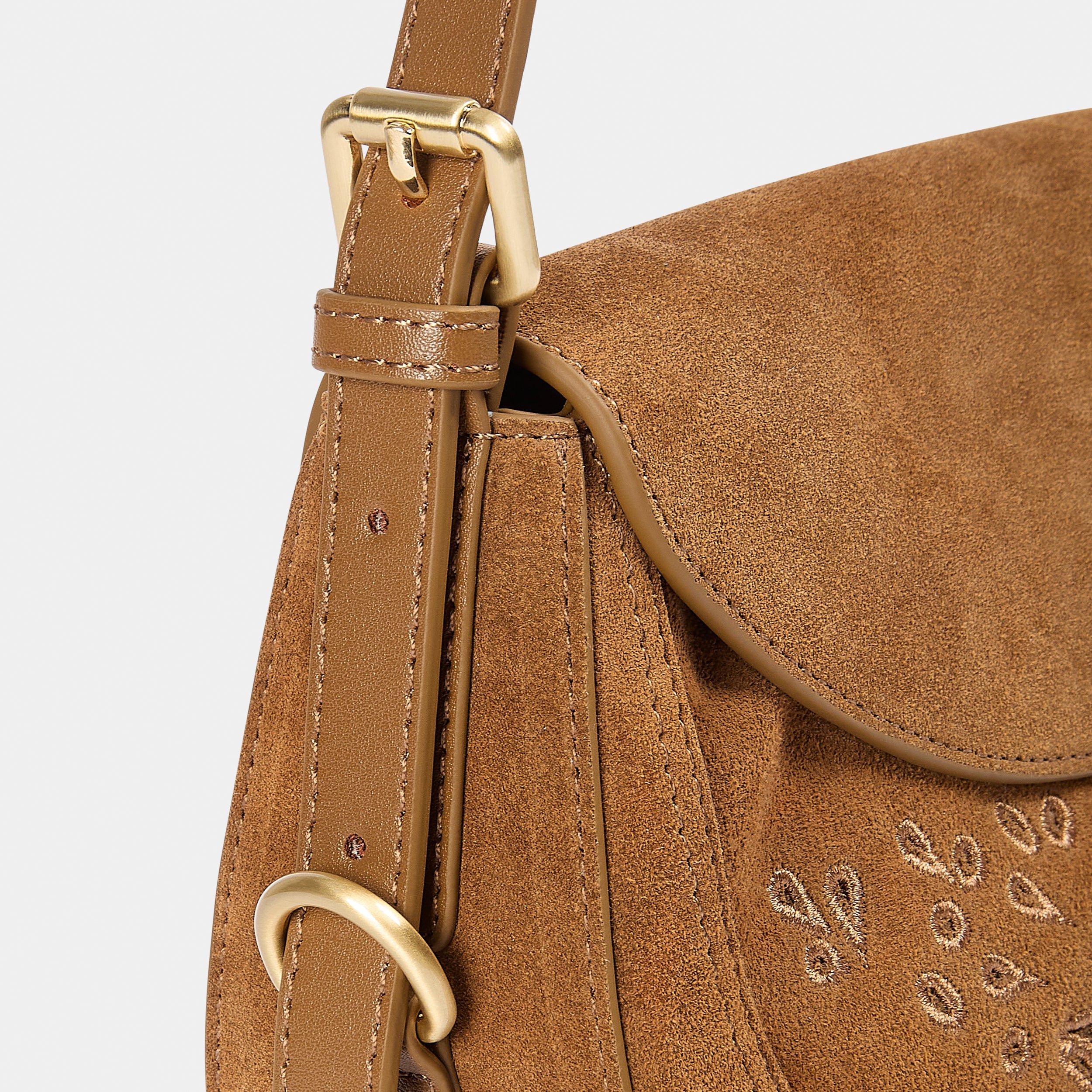Talia Saddle Bag | Talia Saddle Bag - Brown
