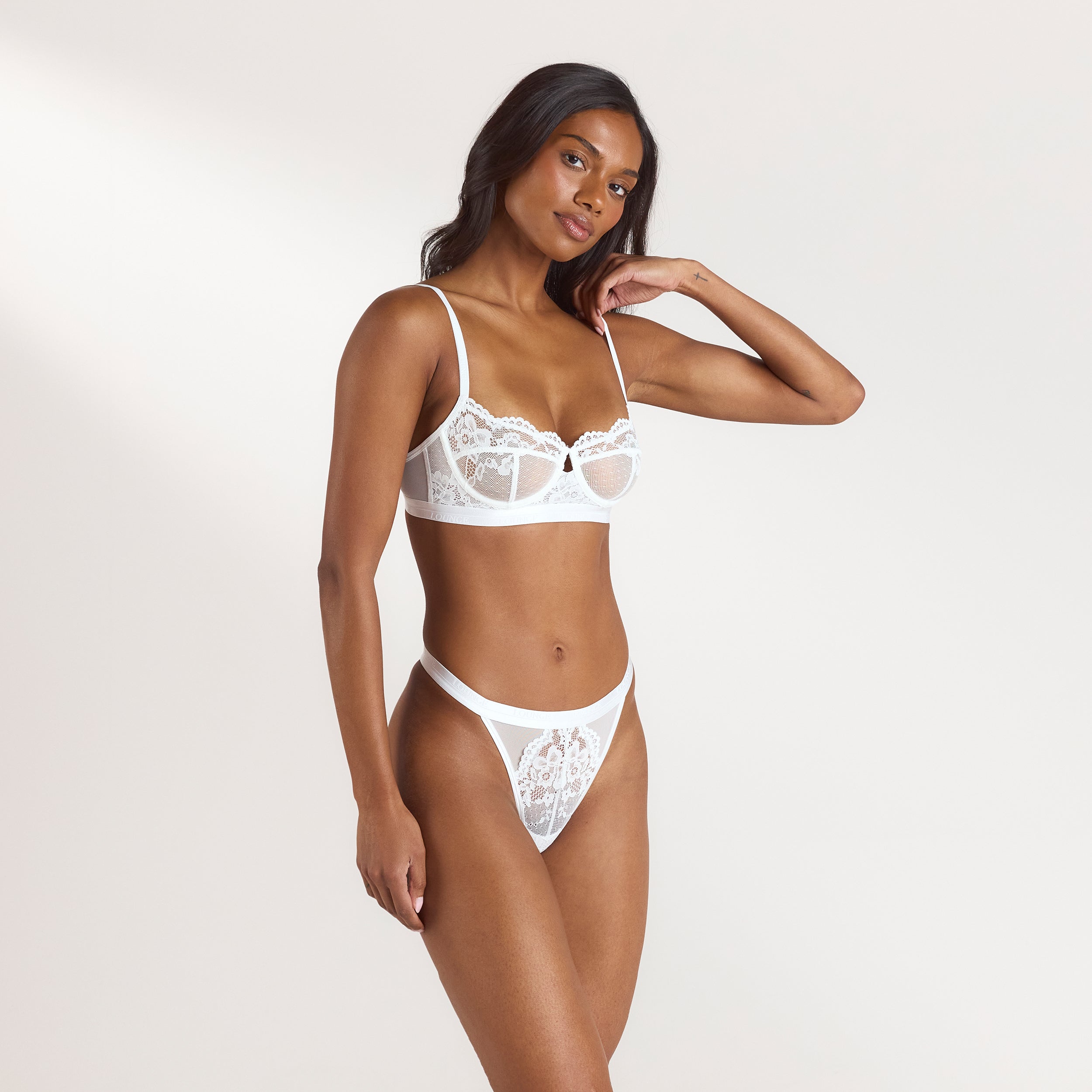 Blossom Balcony Bra | Blossom Balcony Bra  - White