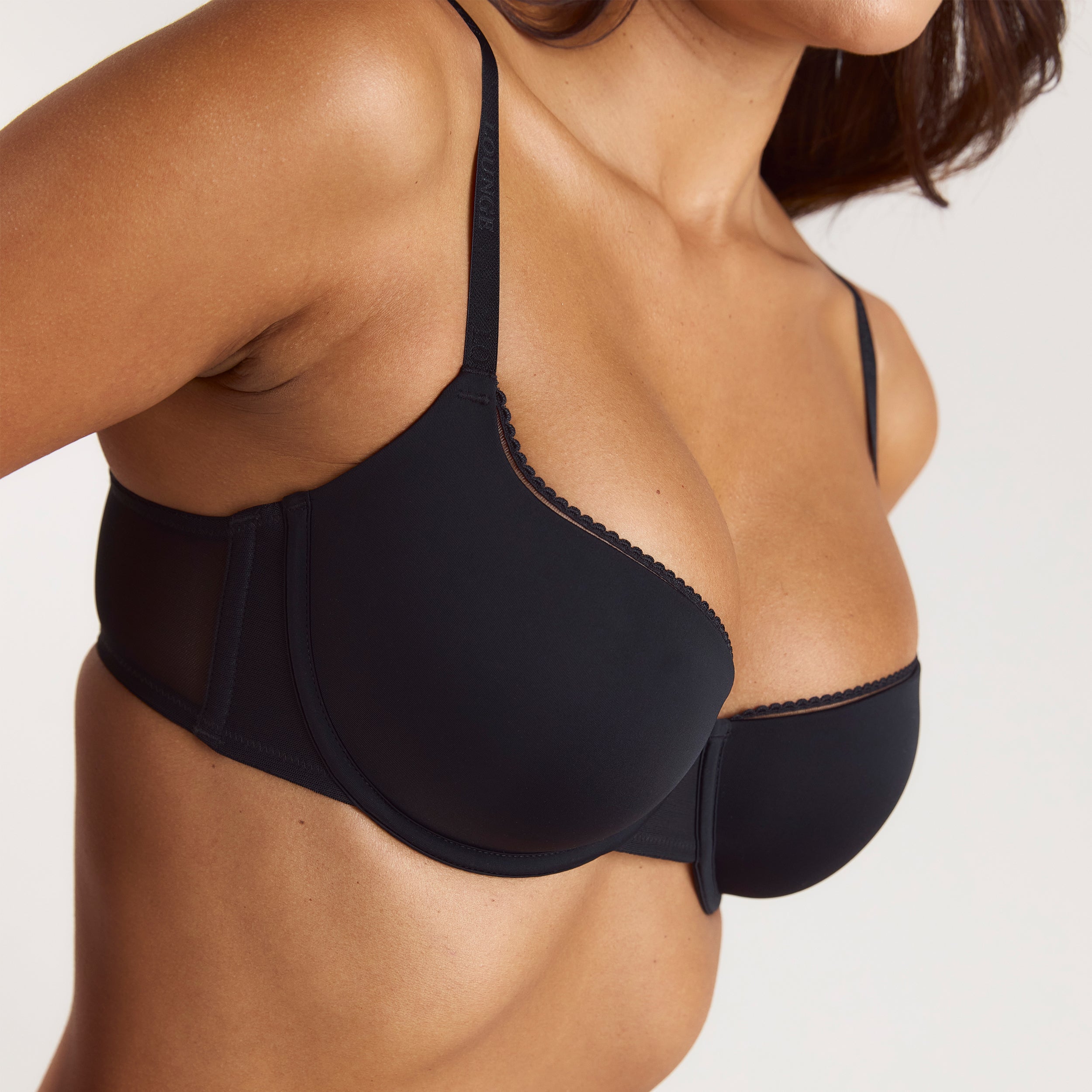 Comfort Balconette Bra | Comfort Balconette Bra - Black