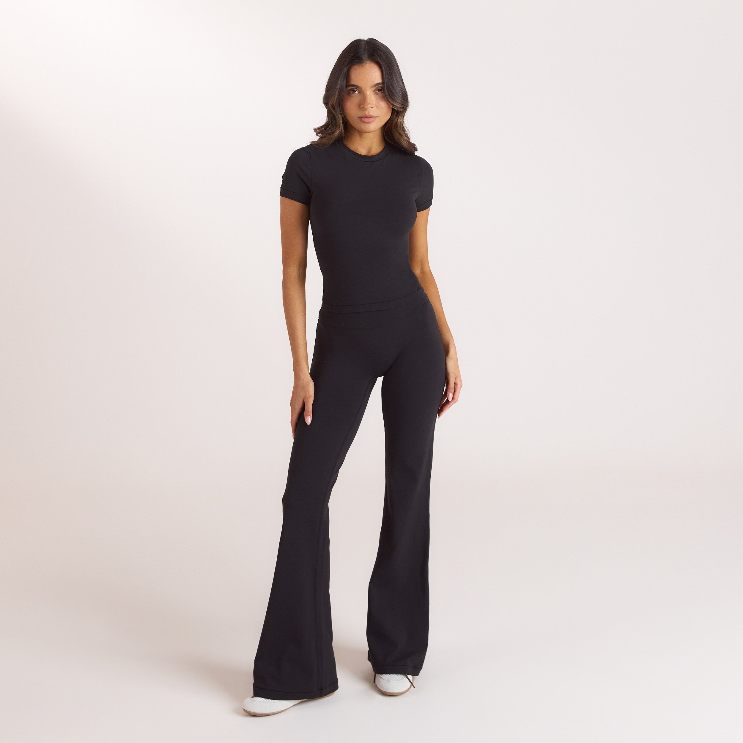 ContourSoft Flared Leggings | ContourSoft Flared Leggings - Black