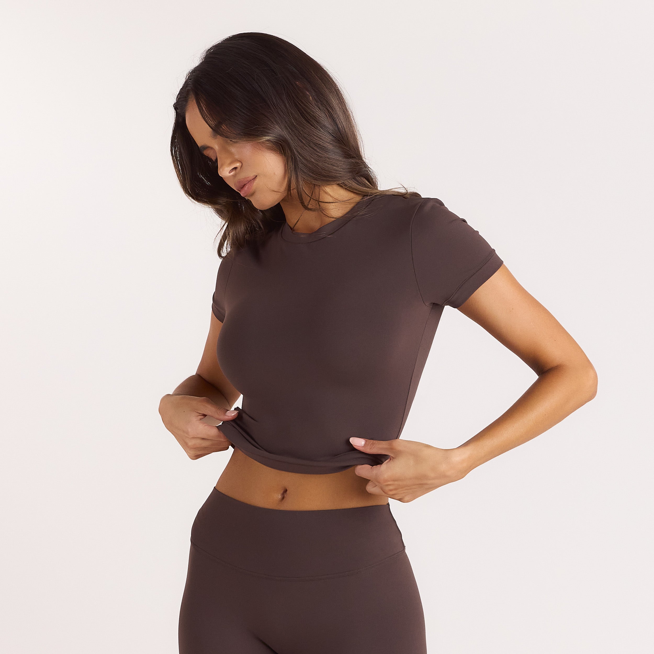 ContourSoft Short Sleeve T-Shirt | ContourSoft Short Sleeve T-Shirt - Dark Chocolate