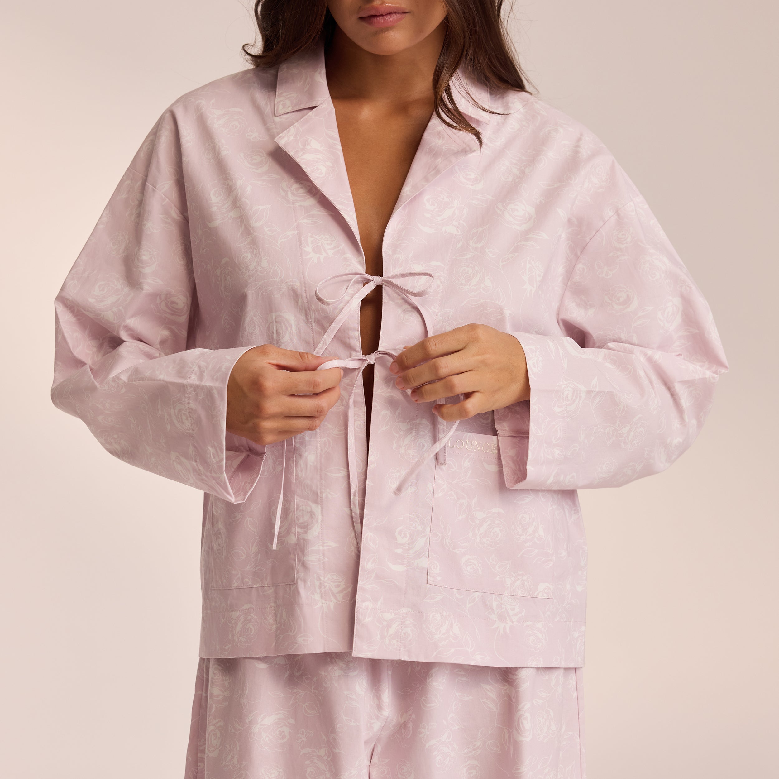 Cotton Pyjama Shirt | Ava, XS