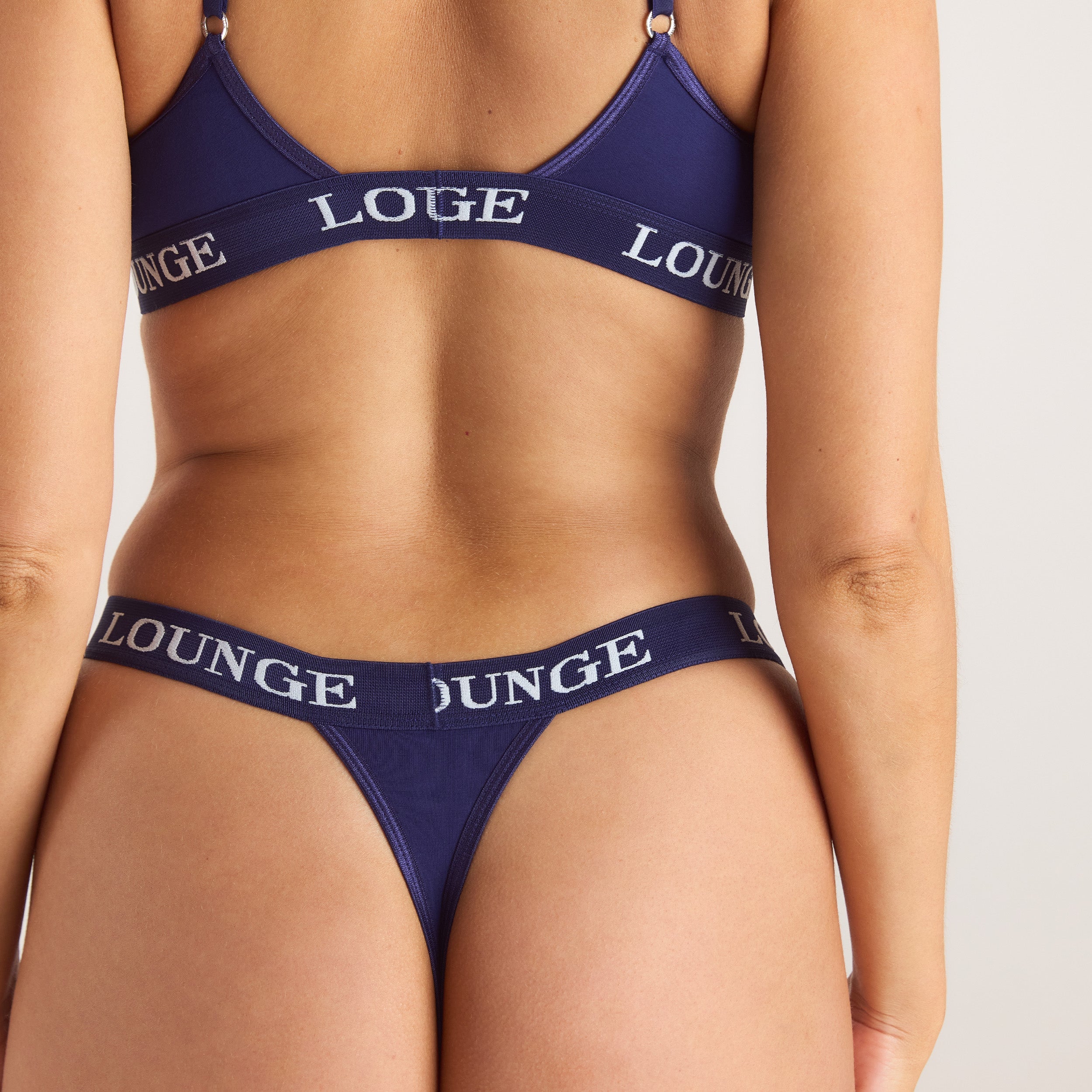 Bamboo Triangle Bra | Bamboo Triangle Bra - Navy