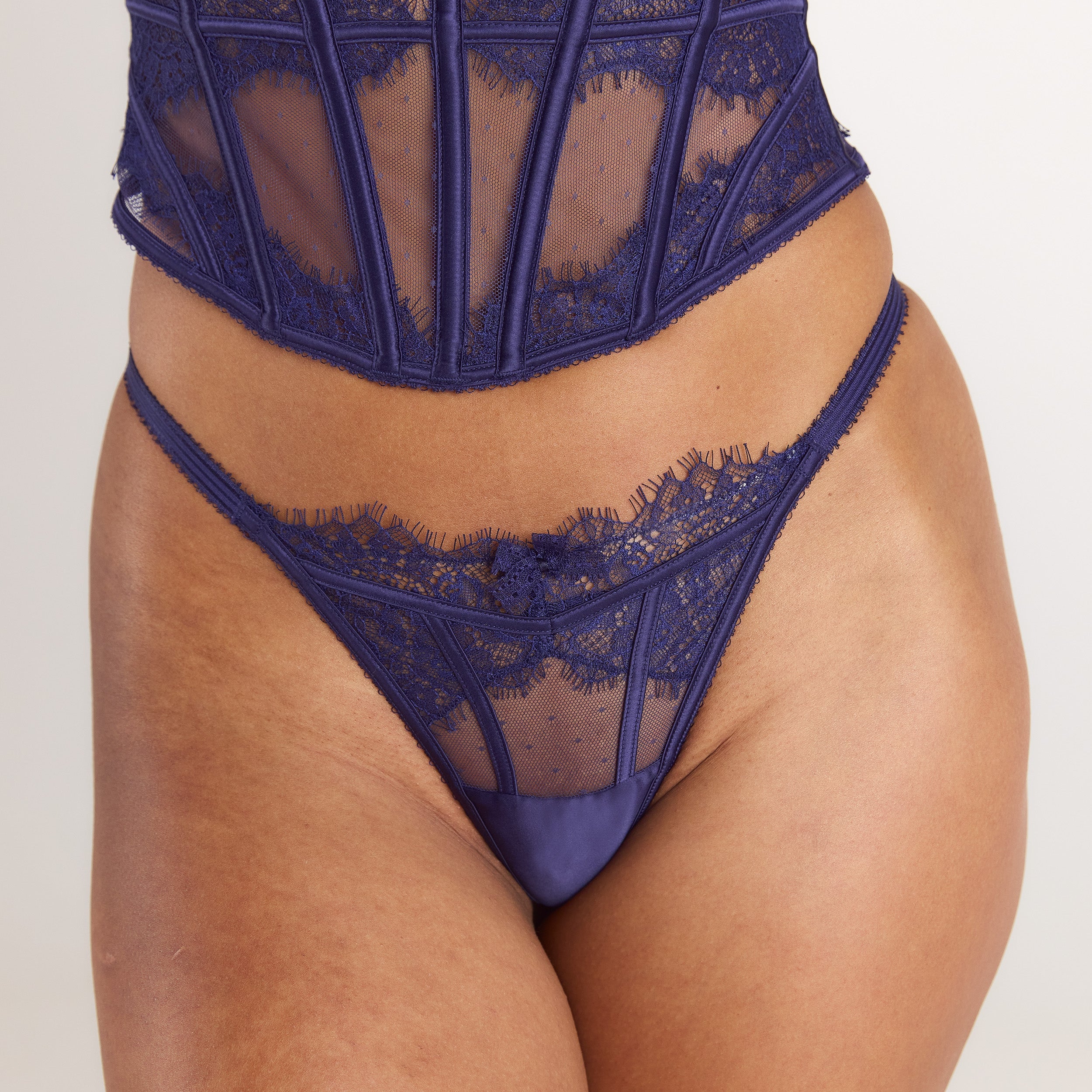 Alessia Corset Set | Alessia Corset (Set) - Navy