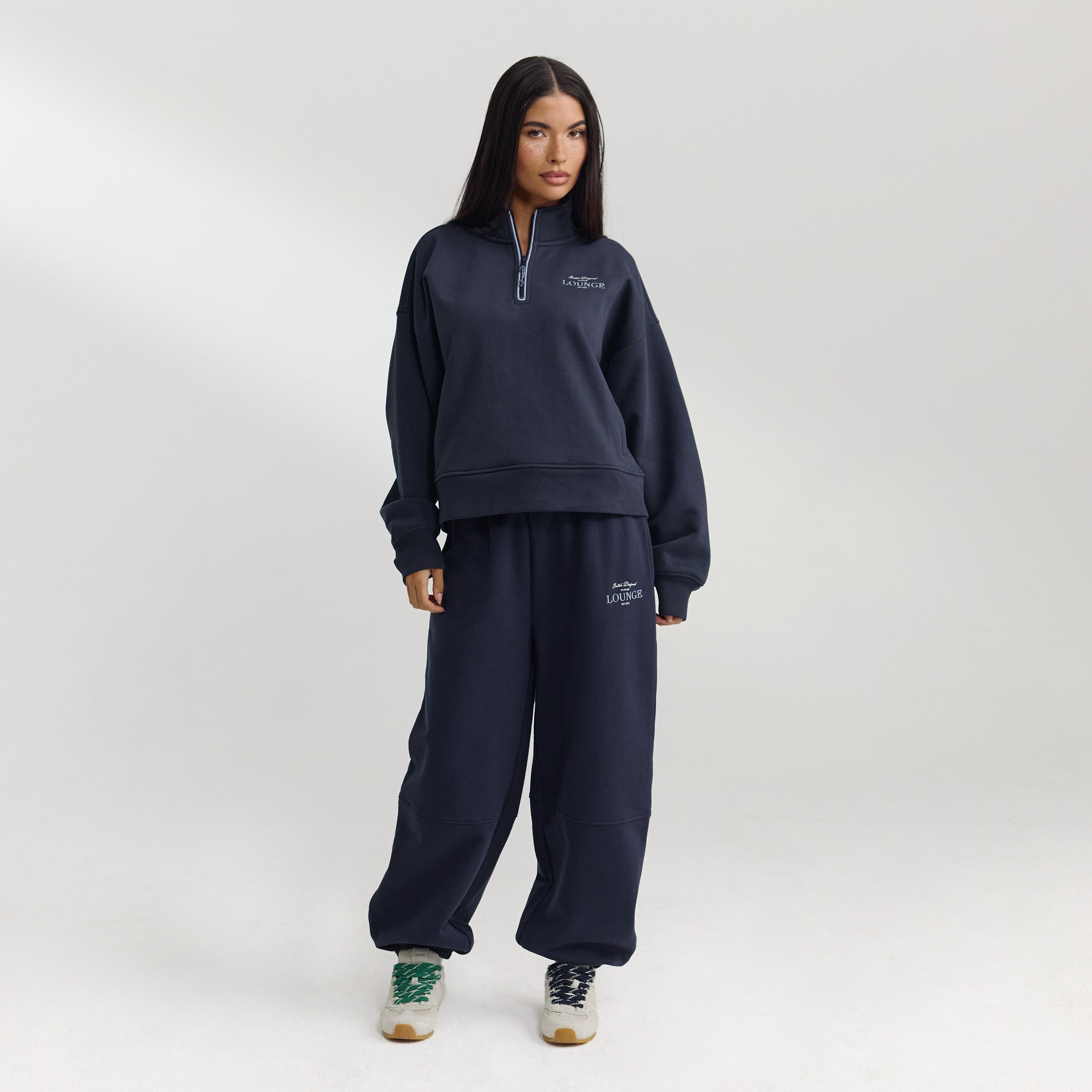 Quarter-Zip Jumper | Quarter-Zip Jumper - Dark Blue