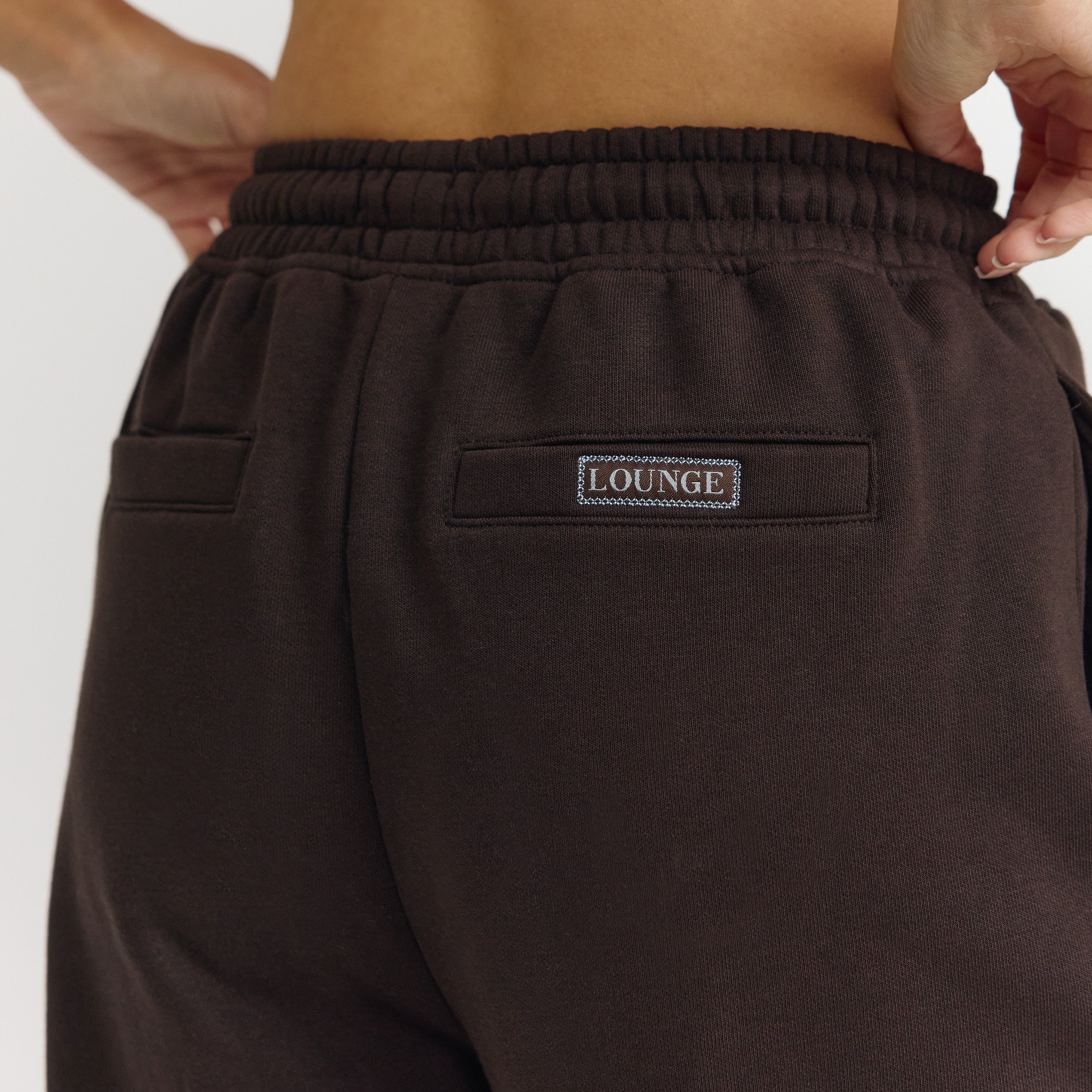 Barrel Leg Joggers | Barrel Leg Joggers - Dark Chocolate