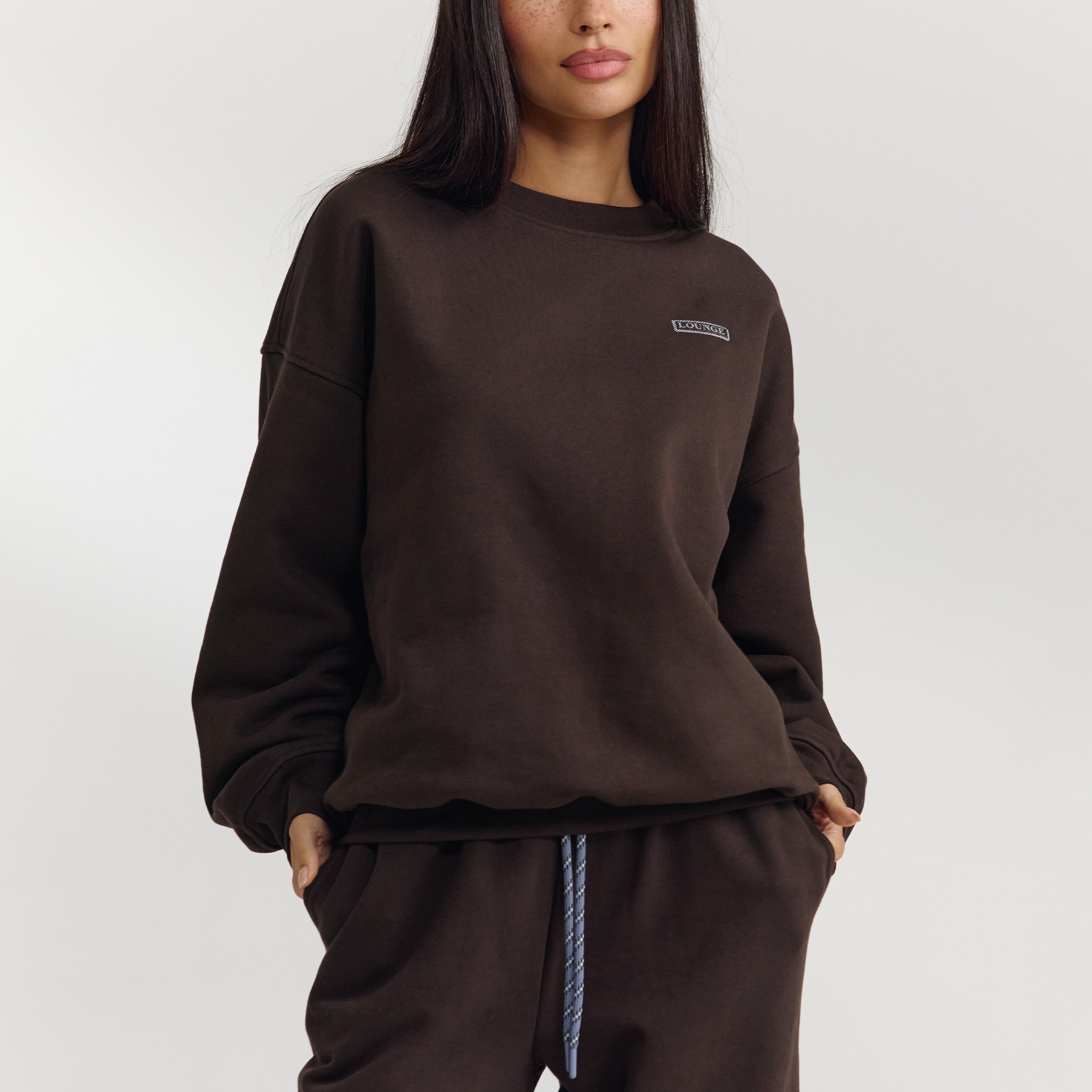 Oversized Jumper | Oversized Jumper - Dark Chocolate