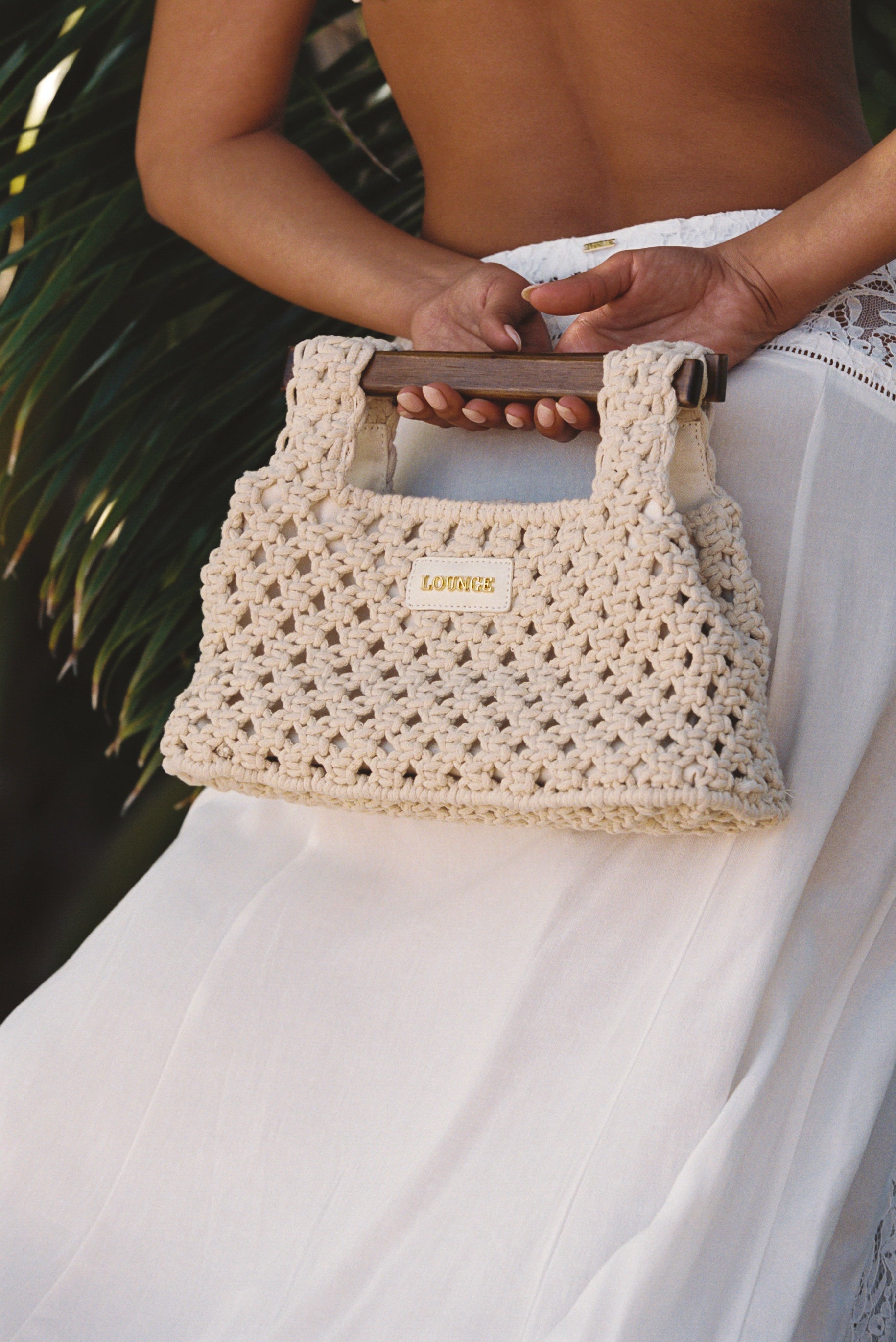 Clover Clutch Bag | Clover Clutch Bag - Cream